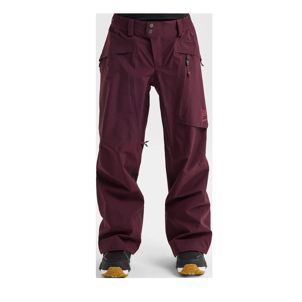 Womens [Ak] Cyclic Gore-Tex 2L Pants Rum Raisin - Image 2