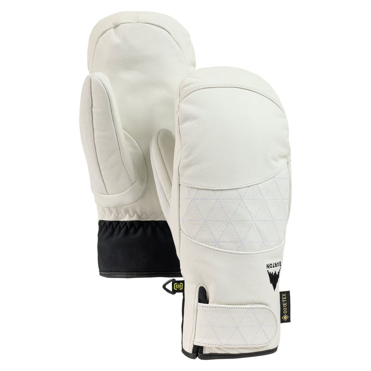 Womens Gondy Gore-Tex Leather Mittens Stout White - Image 2
