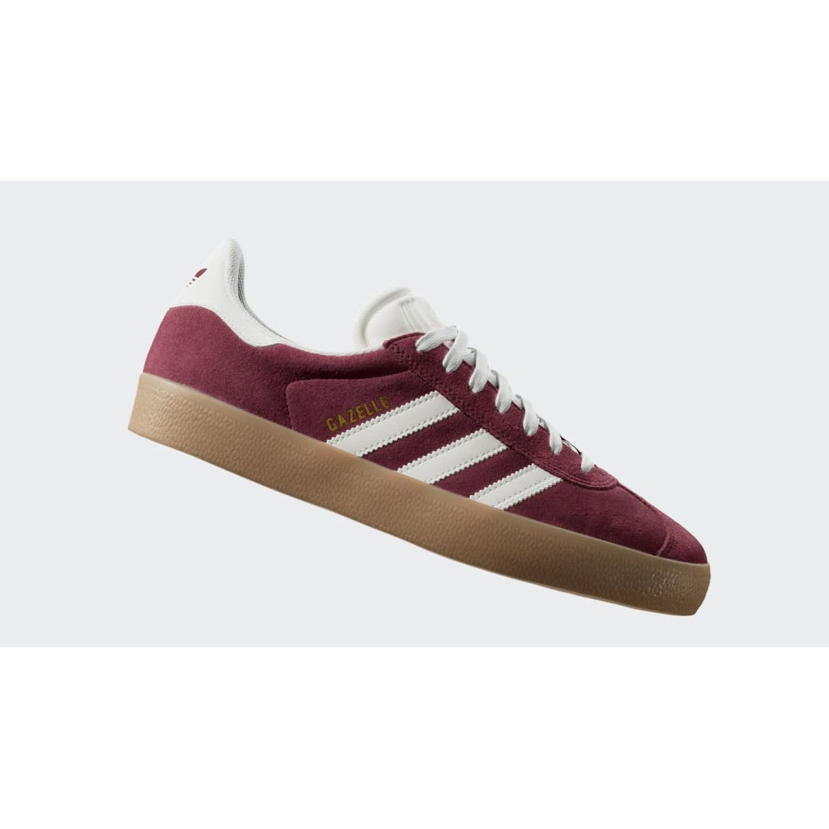 Gazelle Adv Shoes Shadow Red / Crystal White / Gold Metallic - Image 2