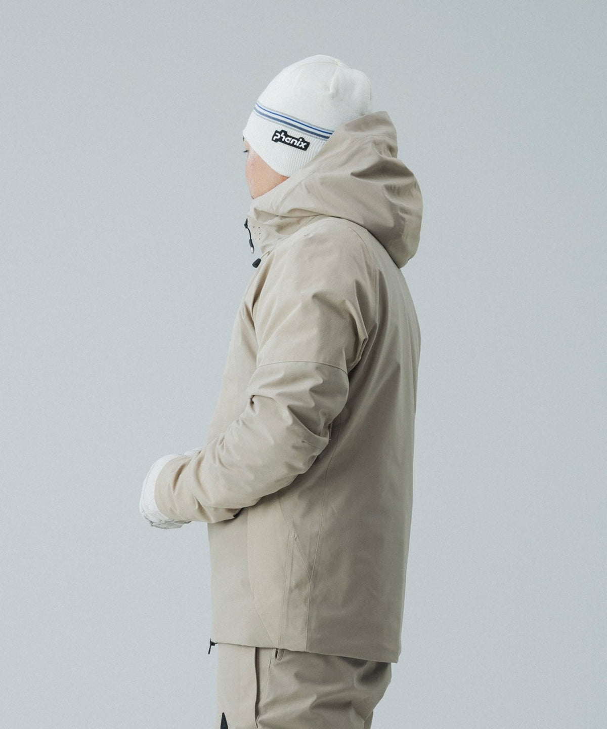 Mens Masters Jacket Beige - Image 2