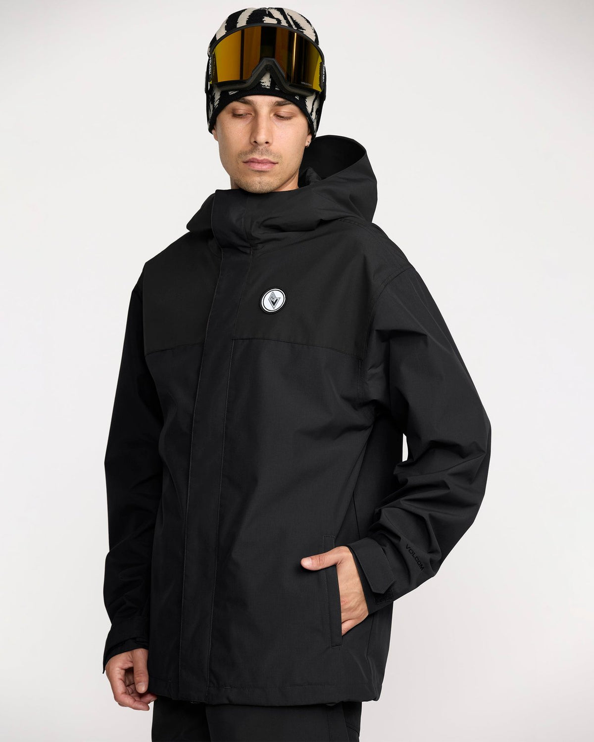 Mens Buckthreeeighty Jacket Black - Image 2