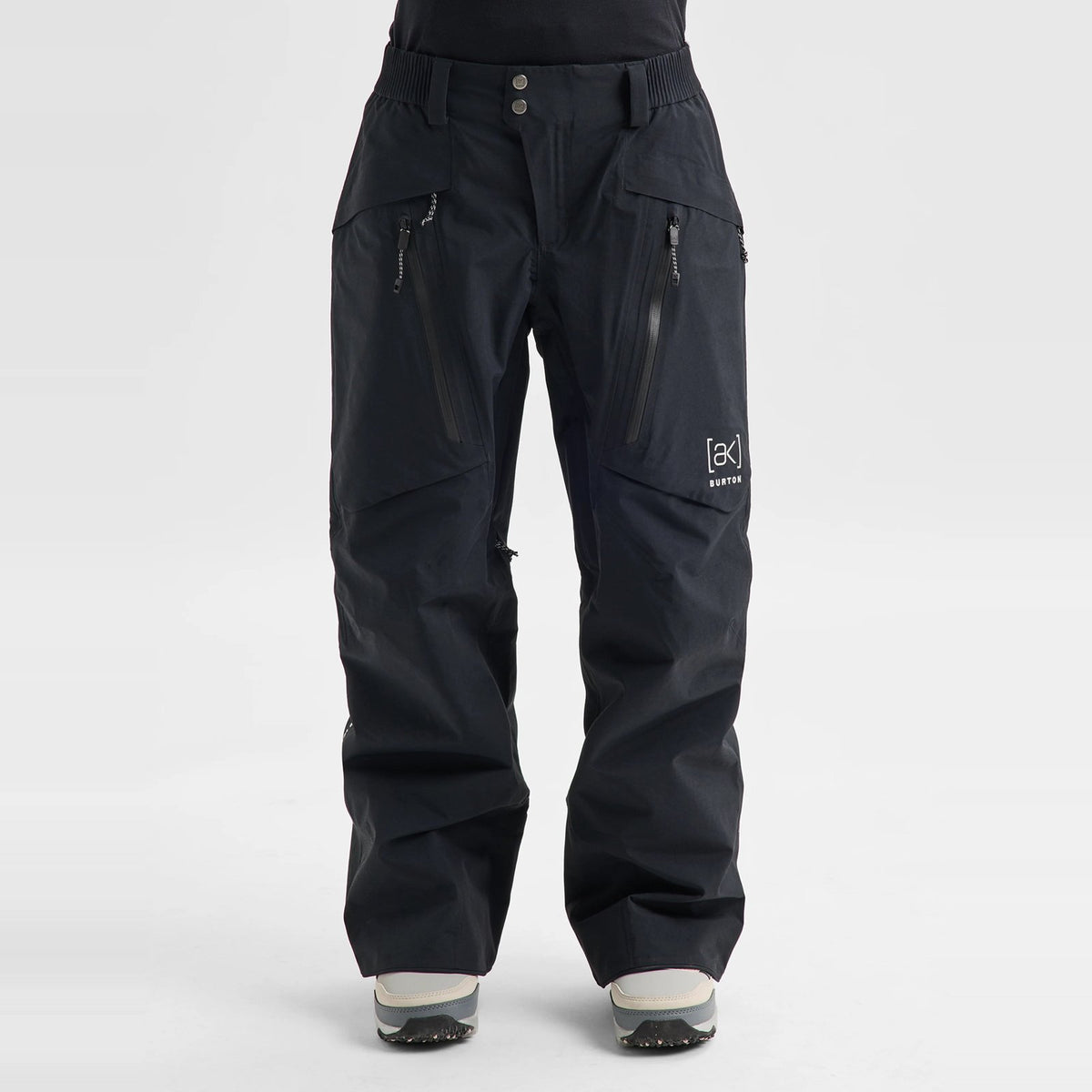 Womens [Ak] Swash Insulated Gore-Tex 2L Pants True Black - Image 2
