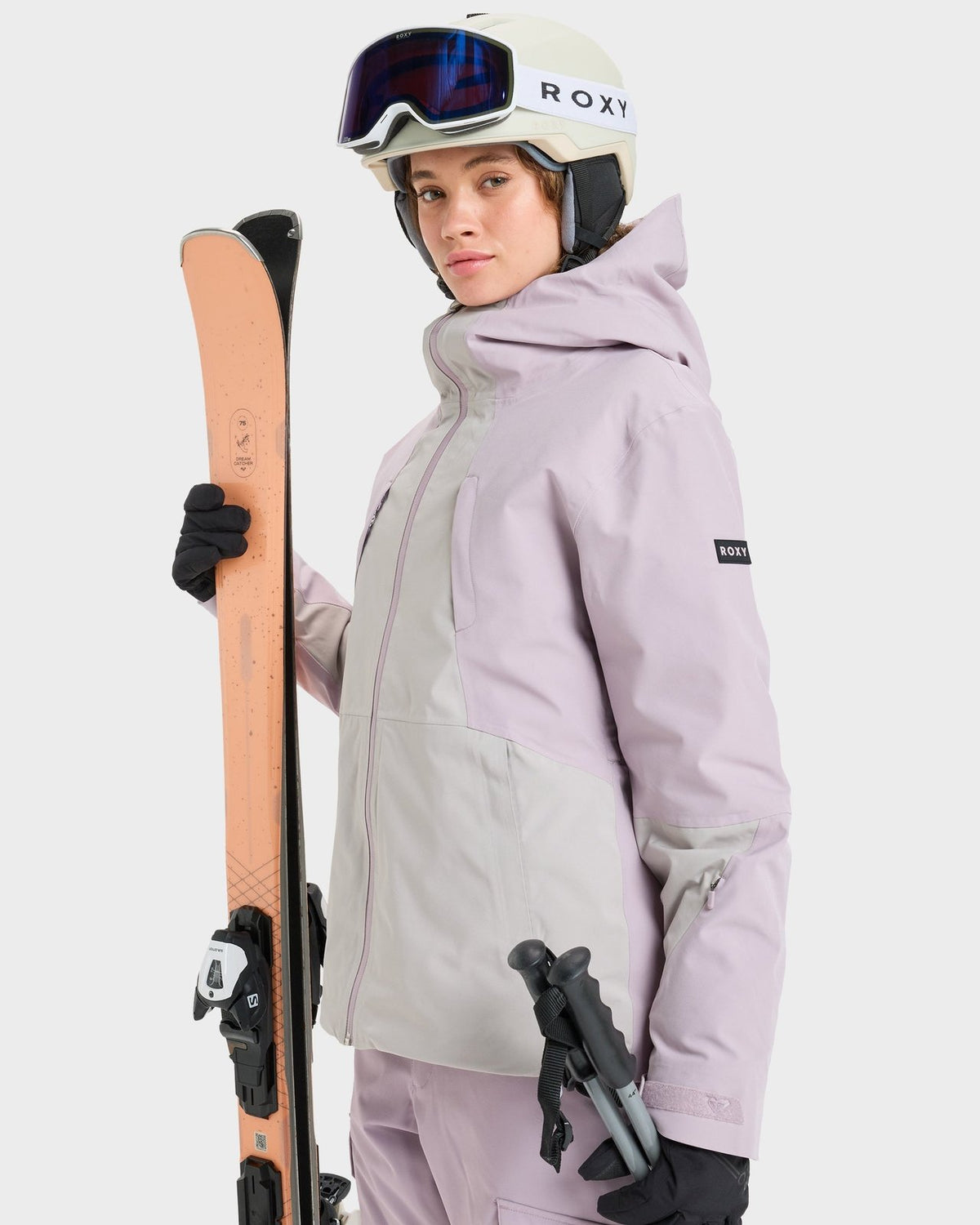 Womens Wild Twist Snow Jacket Nirvana - Image 2