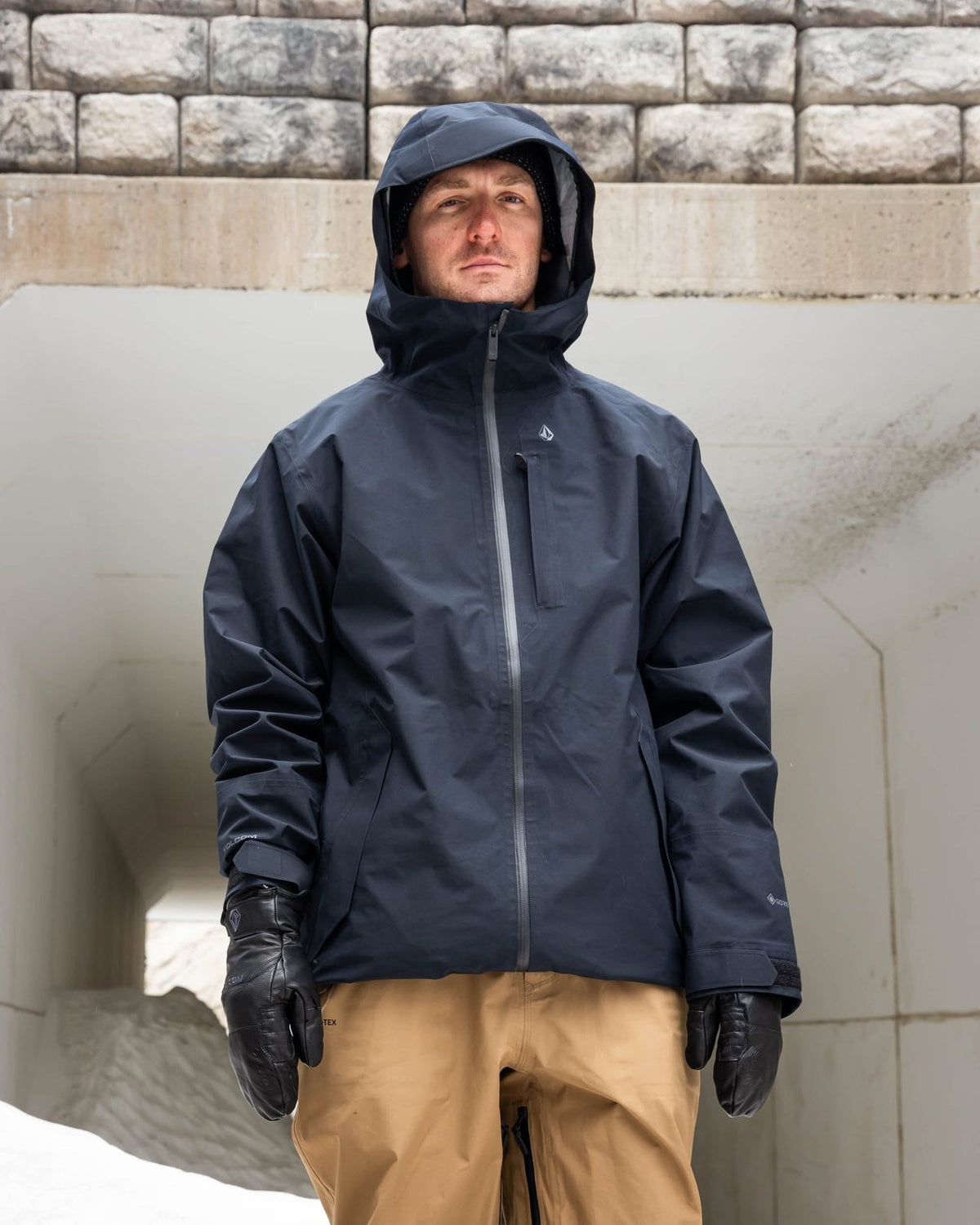 Mens Tester 3L Gore-Tex Jacket Black - Image 2