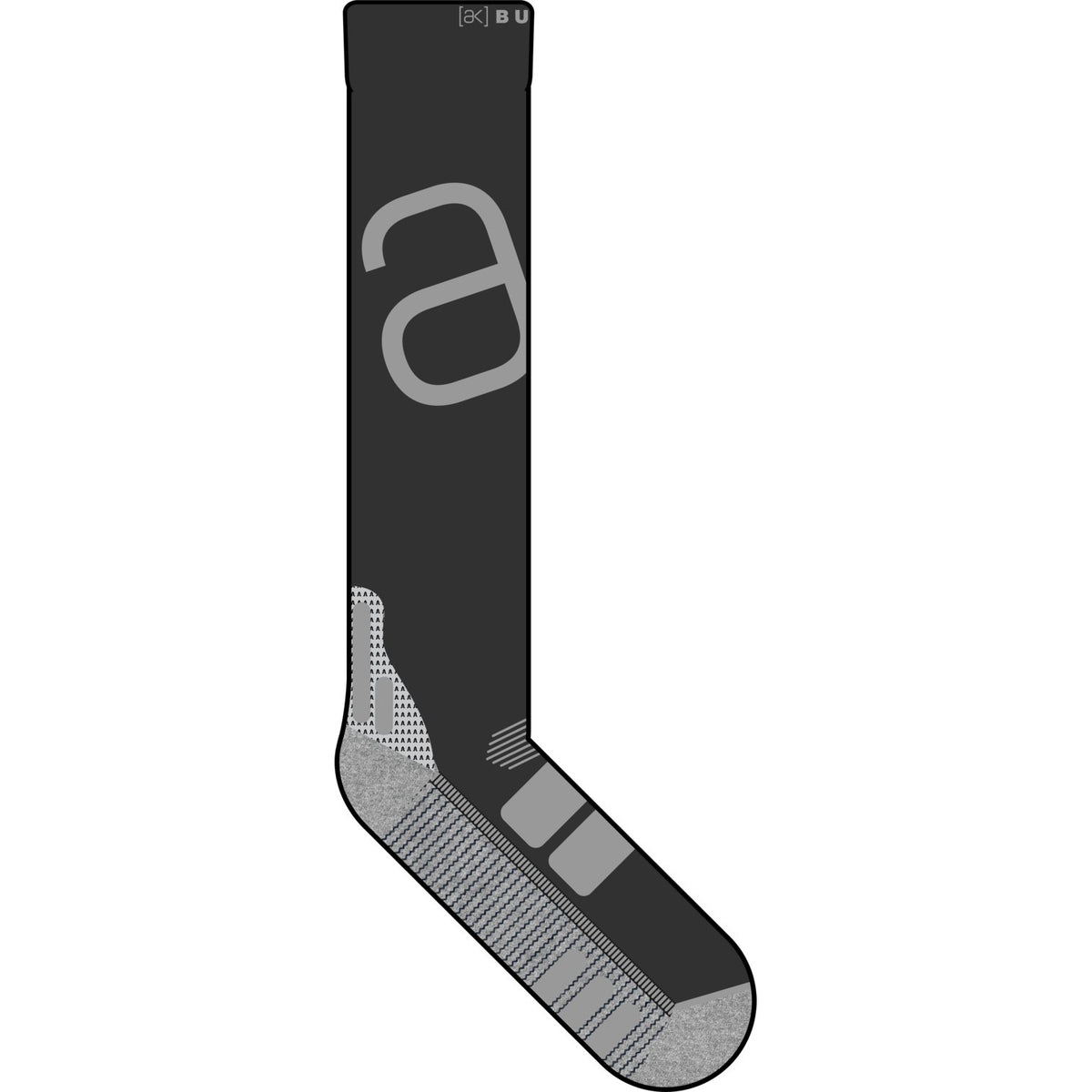 [Ak] Performance+ Sock True Black - Image 2