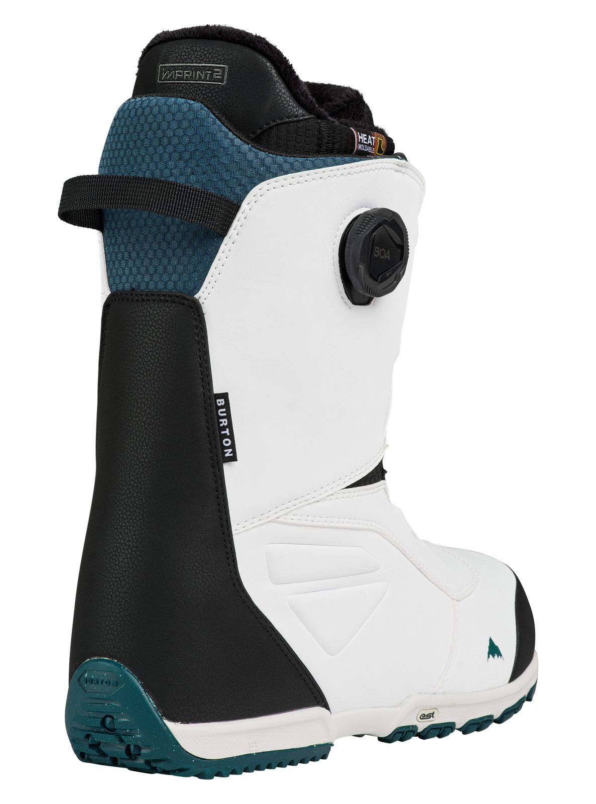 Mens Ruler BOA Snowboard Boots White - Image 2