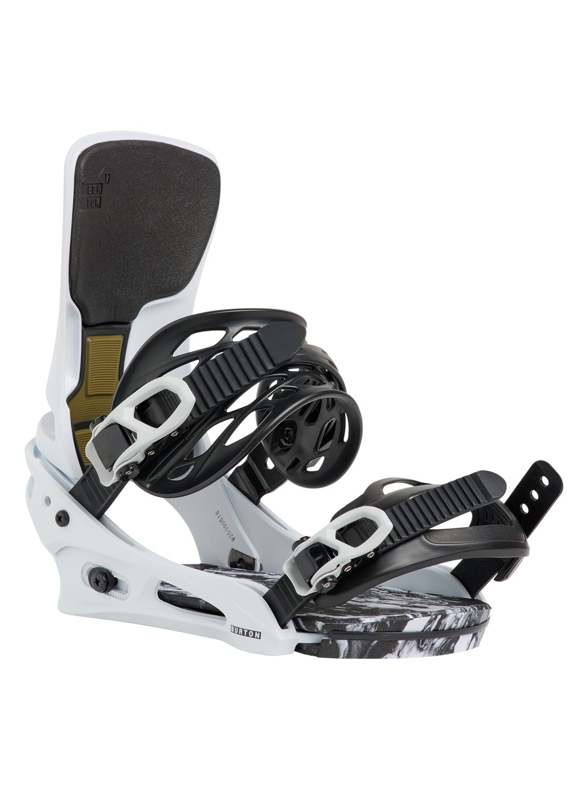 Mens Cartel X Re:Flex Snowboard Bindings White - Image 2