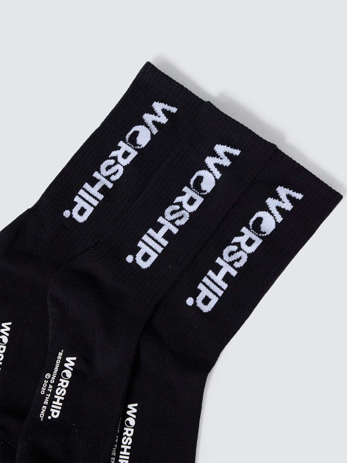 Core Socks 3 Pack Black - Image 2
