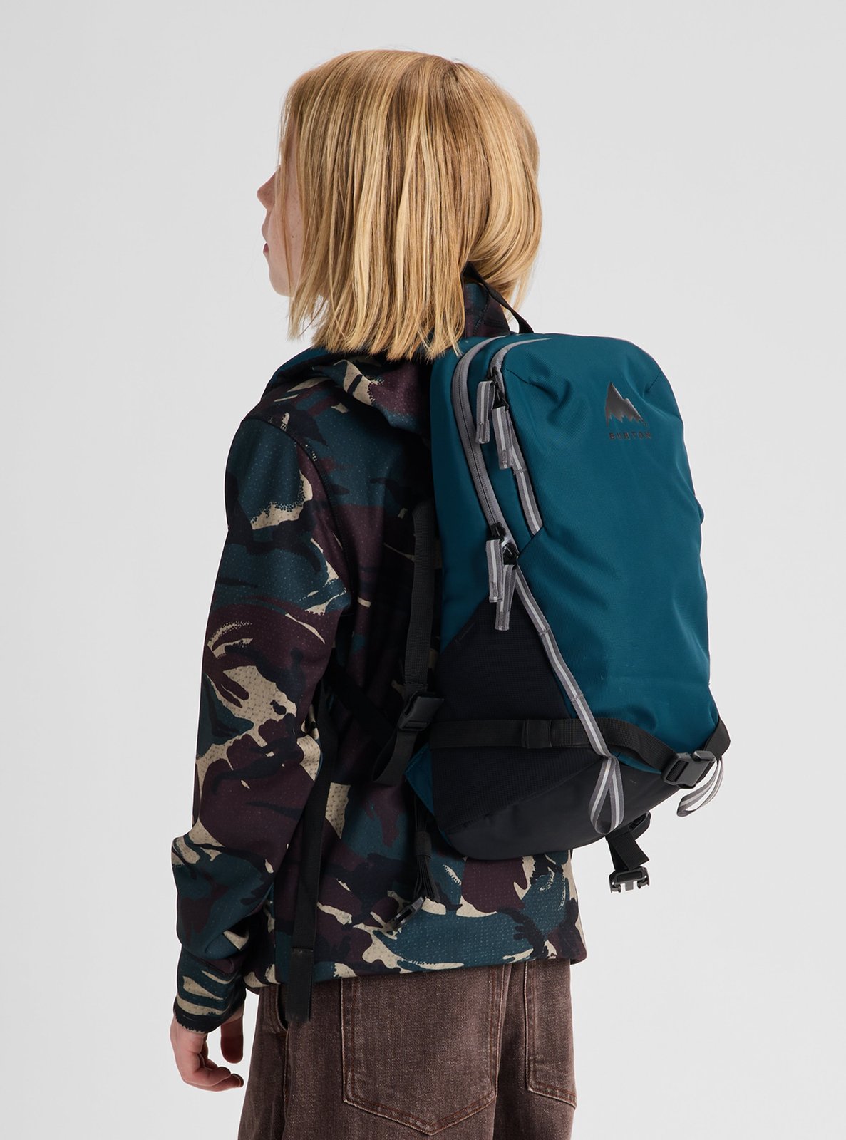Kids Day Hiker 12L Backpack Atlantic Teal - Image 2