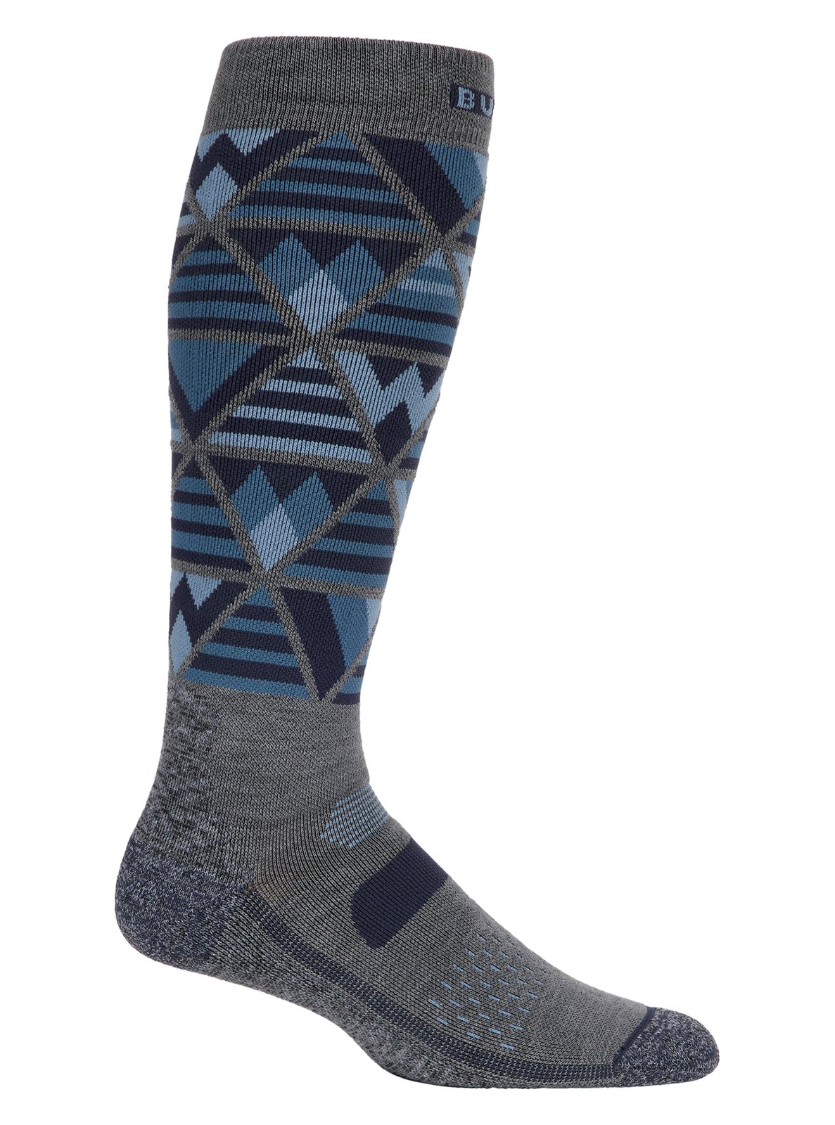 Mens Performance Midweight Socks Dark Slate Heather - Image 2