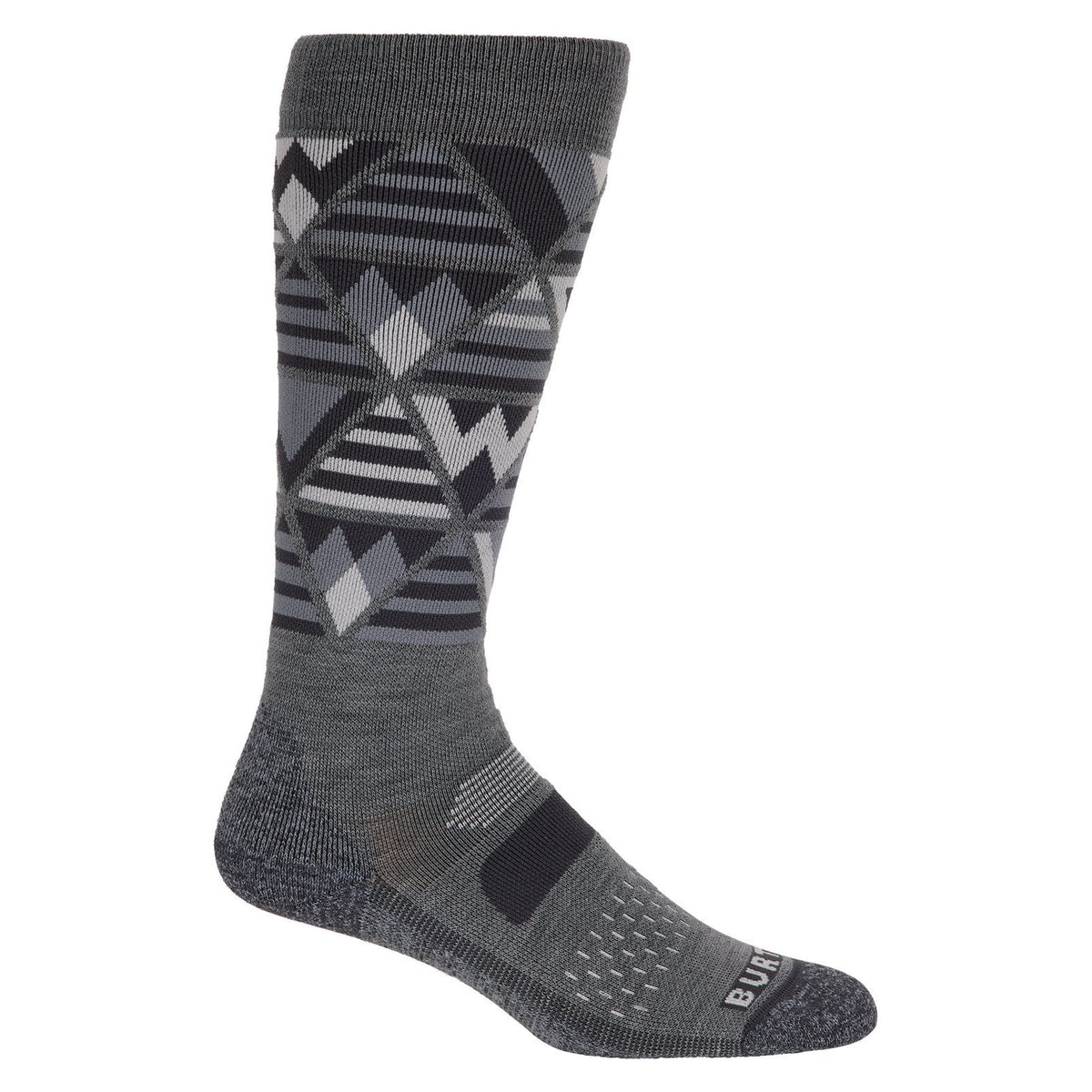 Womens Performance Midweight Socks Gray Heather - Image 2
