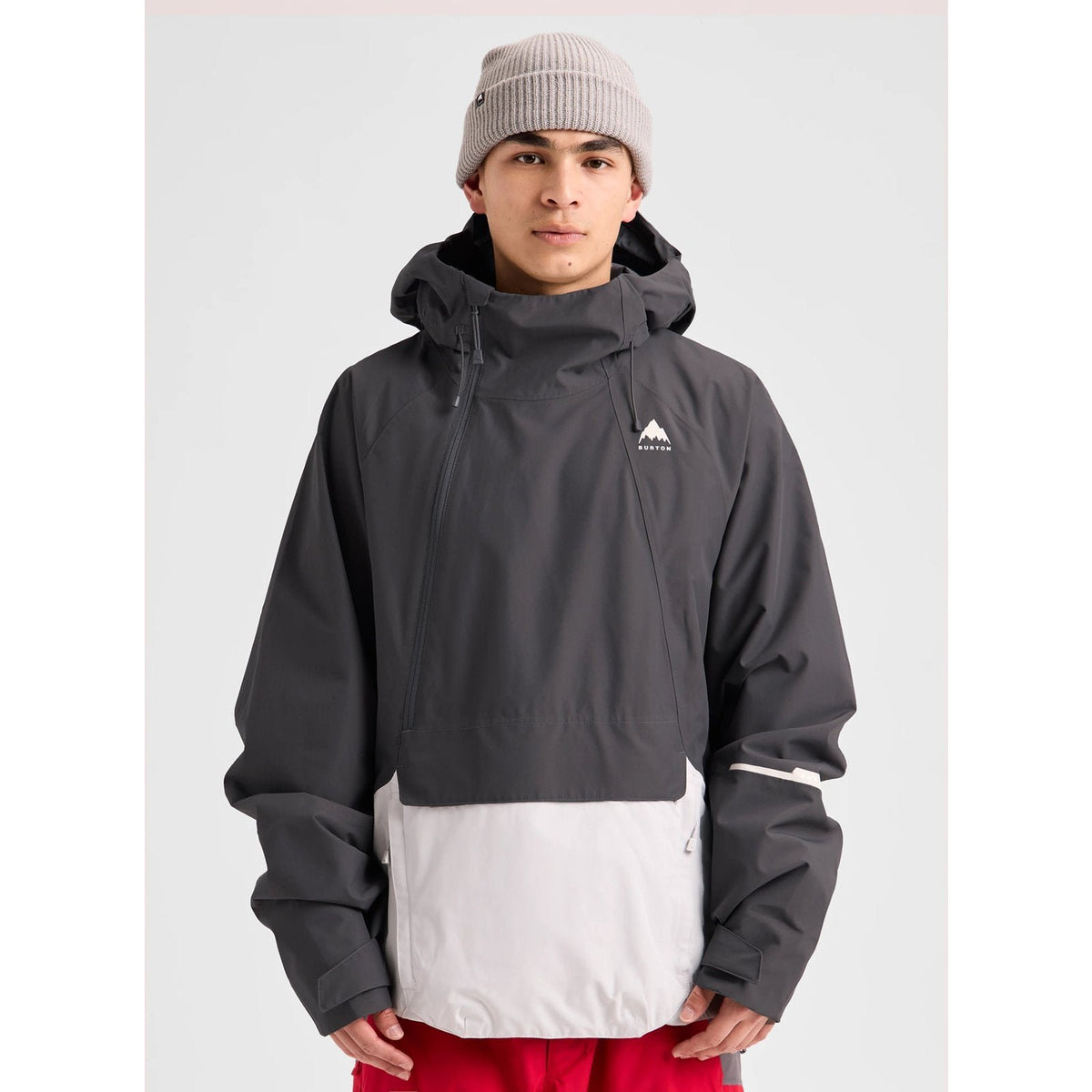 Mens Reserve 2L Relaxed Anorak Jacket Gotham Gray / Gray Cloud - Image 2