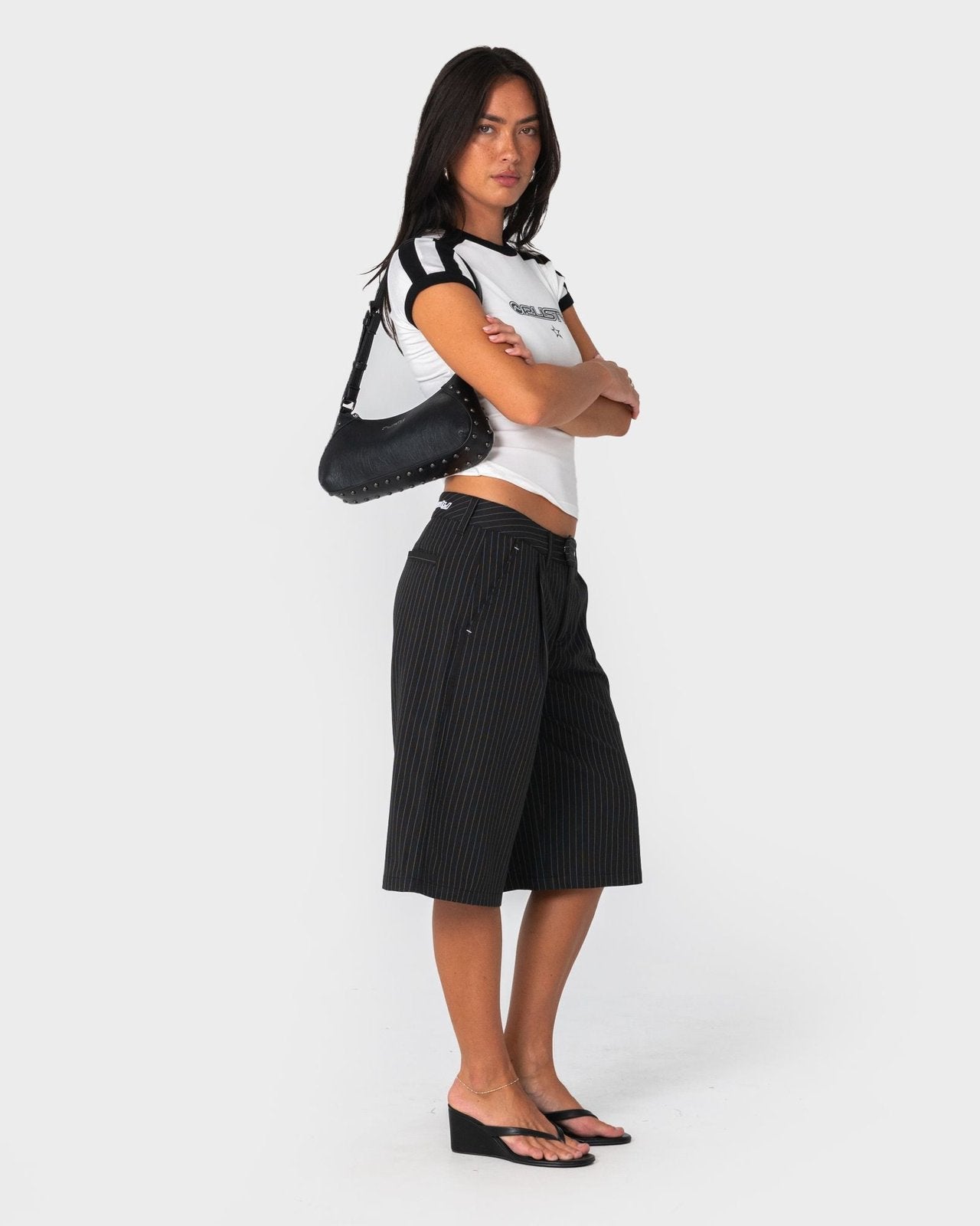 Wild Saint Shoulder Bag Black - Image 2