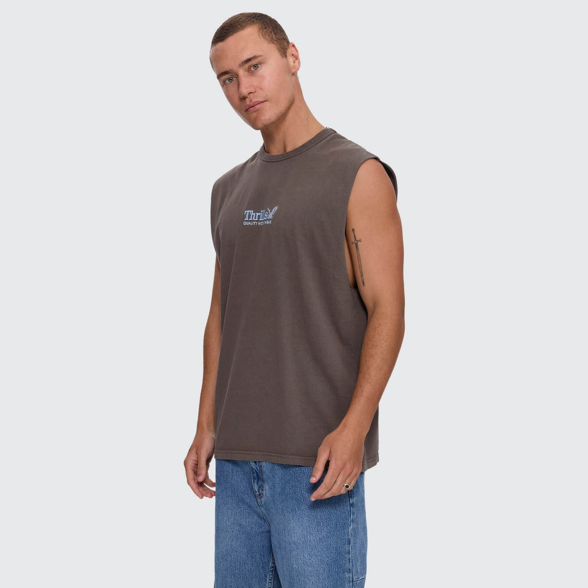 Workwear Embro Merch Fit Muscle Tee Bungee Cord - Image 3