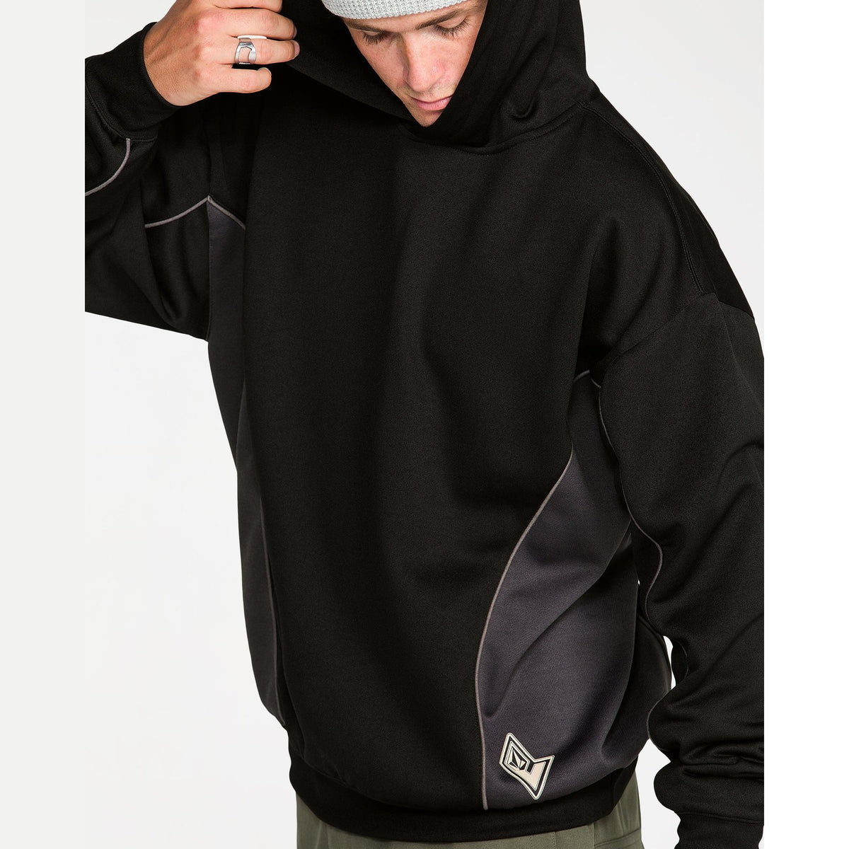 Mens Vital Hydro Pullover Black - Image 3