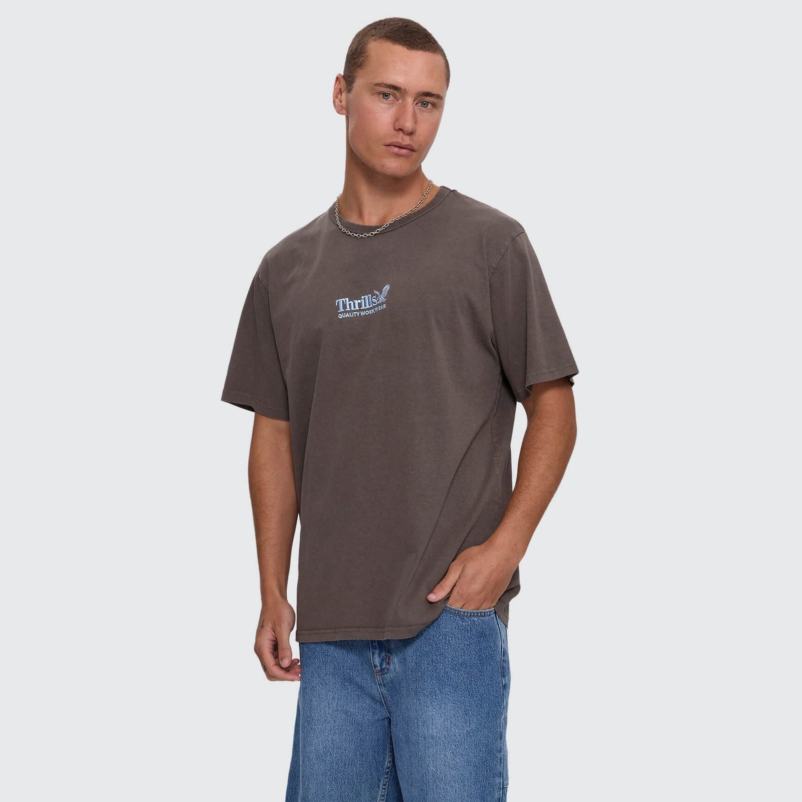 Workwear Embro Merch Fit Tee Bungee Cord - Image 3
