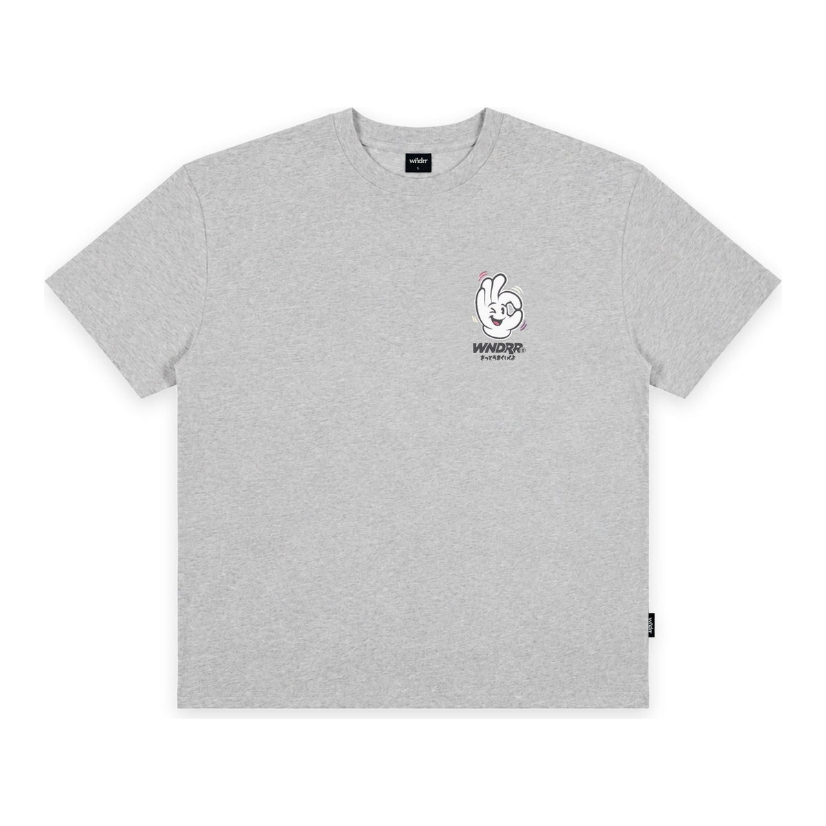 I'm Sure Box Fit Tee Grey Marle - Image 3