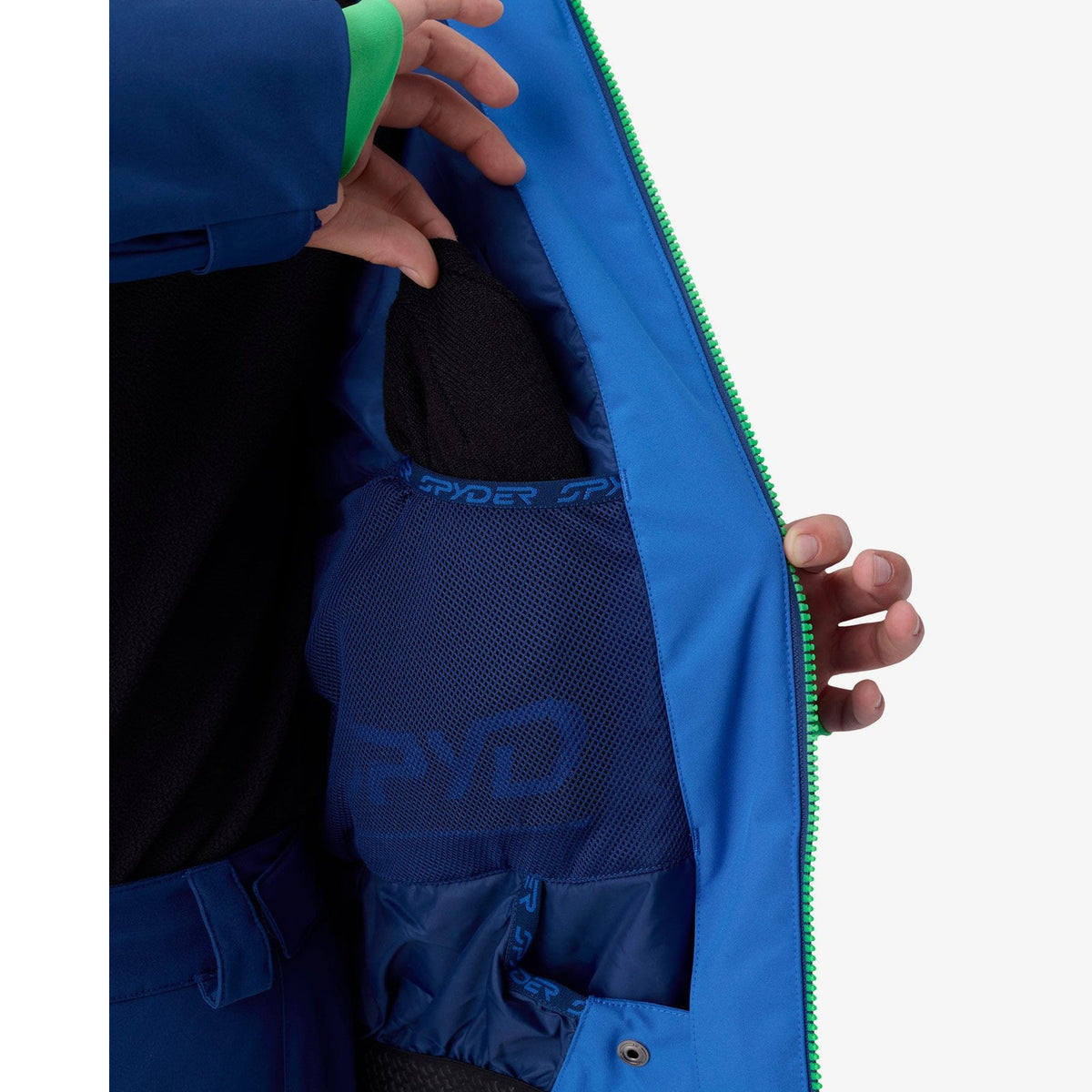 Boys Davos Jacket Bold Blue - Image 3