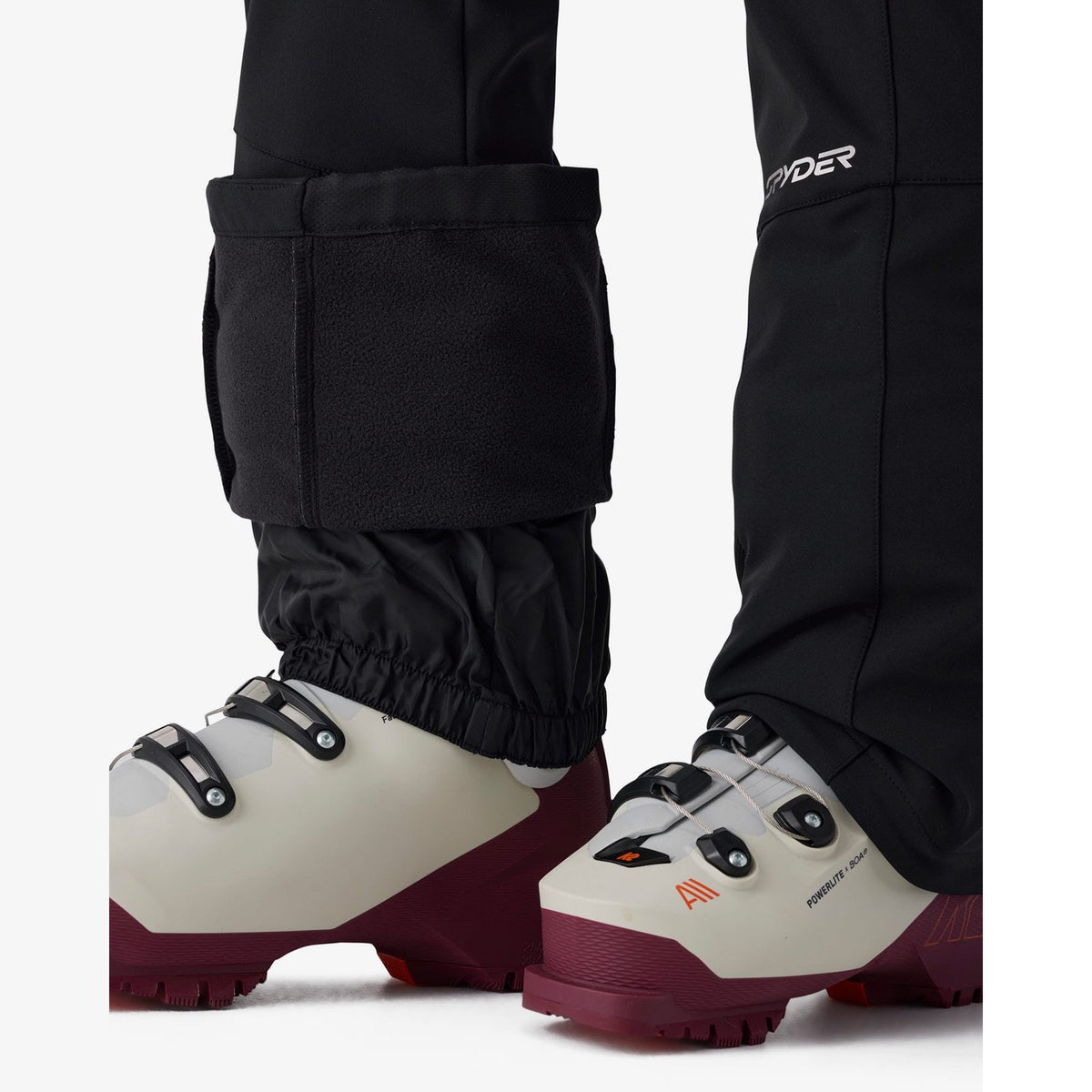 Womens Orb Softshell Pants Black - Image 3