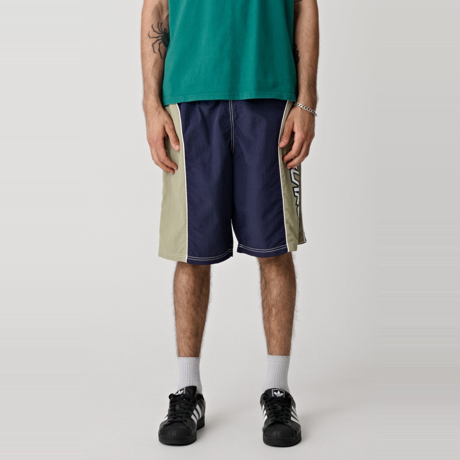 Jungle Panel Shorts Captain Navy - Image 3