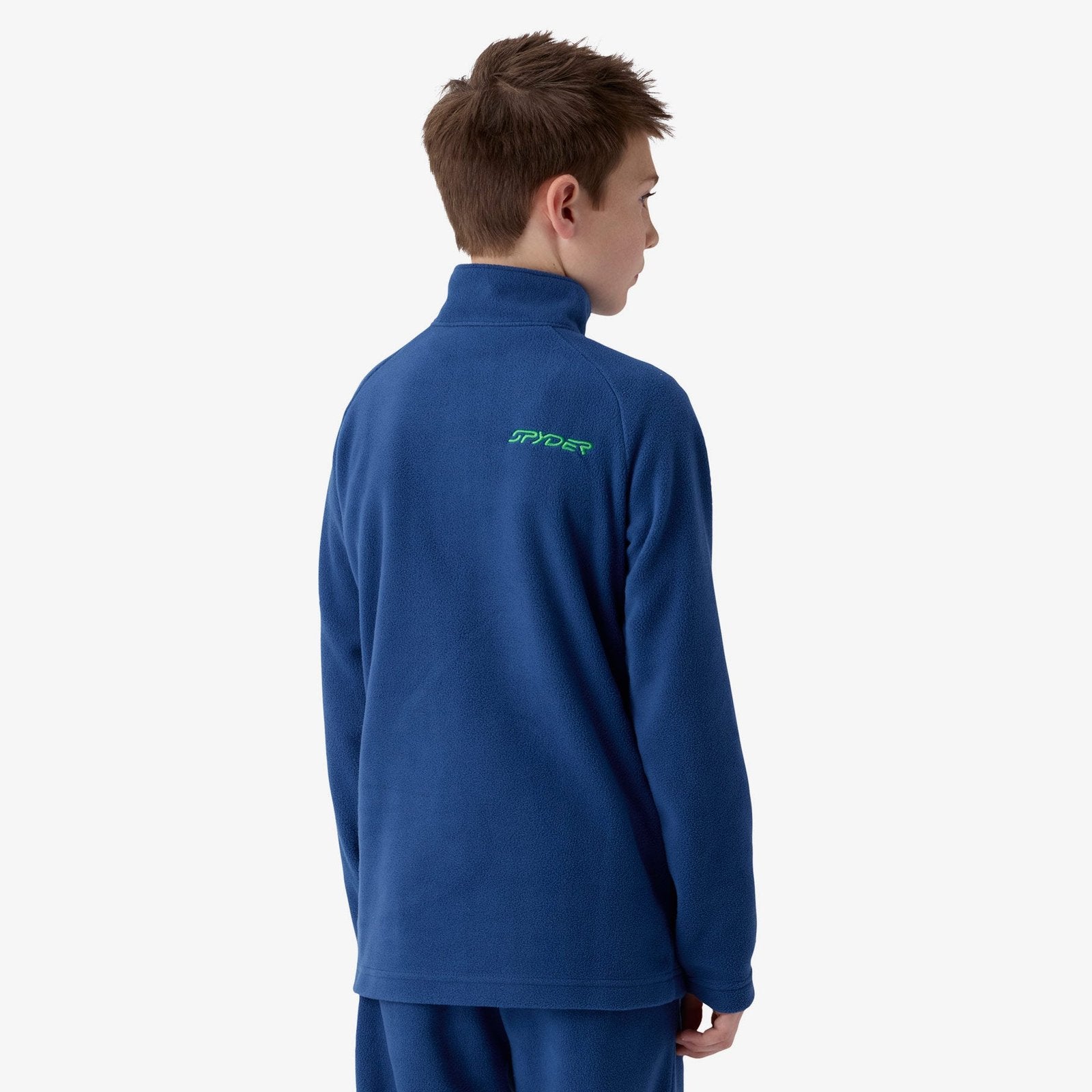 Kids Speed Fleece 1/2 Zip Indigo - Image 3