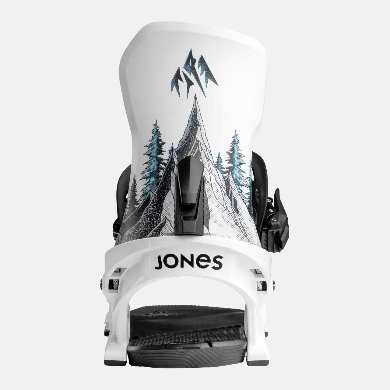 Mens Meteorite Snowboard Bindings Rallycat White - Image 3
