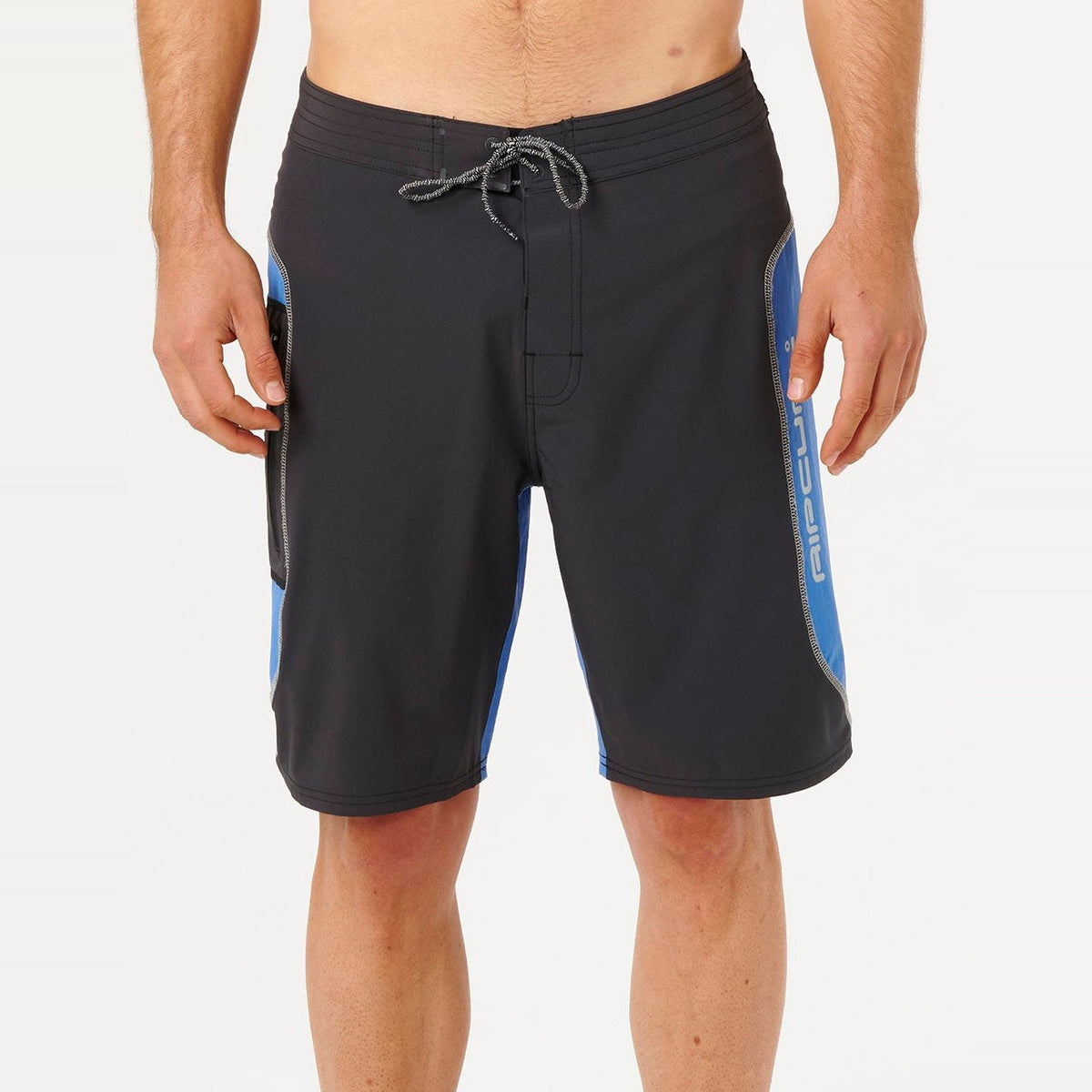 Mirage 20" Pine Night Board Shorts Black / Blue - Image 3