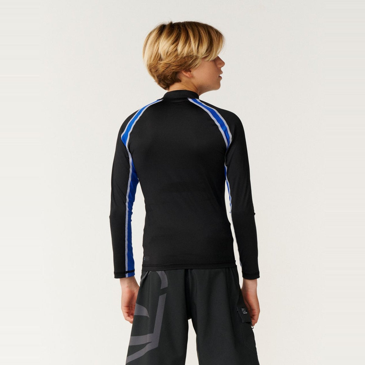 Kids Archive UPF Long Sleeve Black - Image 3