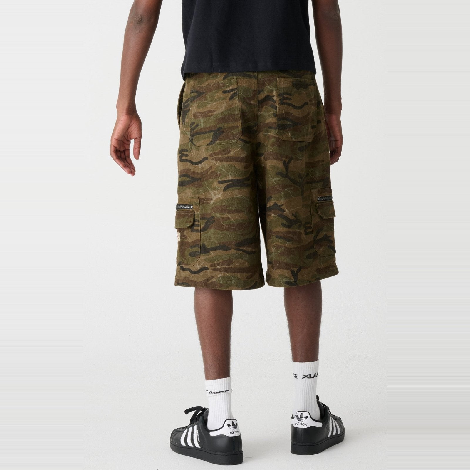 Baggy Original Cargo Shorts Camo - Image 3