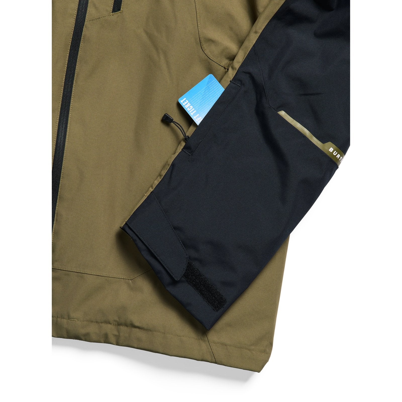 Mens Reserve 2L Jacket True Black/Dried Moss - Image 30