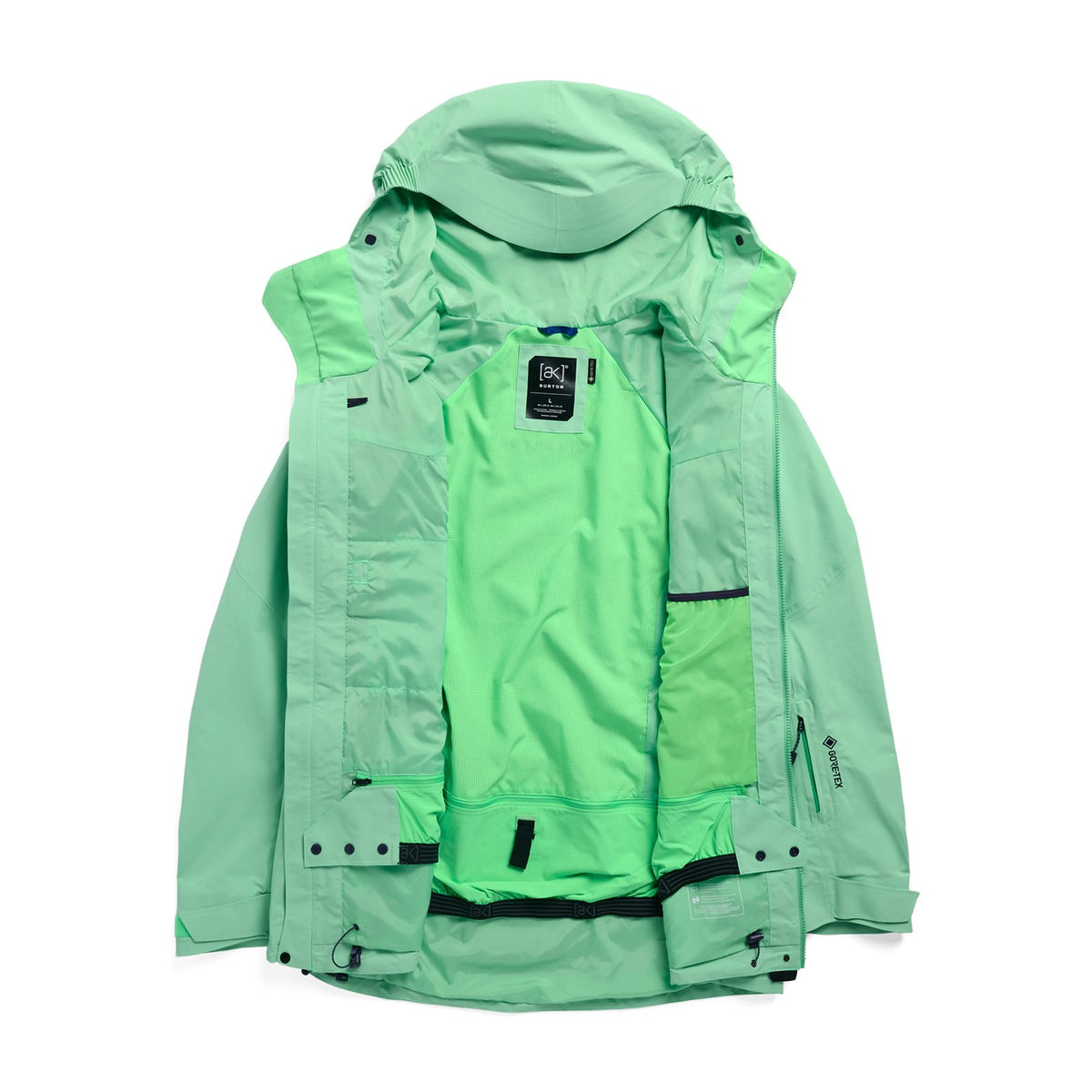 Mens [Ak] Cyclic Gore-Tex 2L Jacket Green Voltage - Image 31