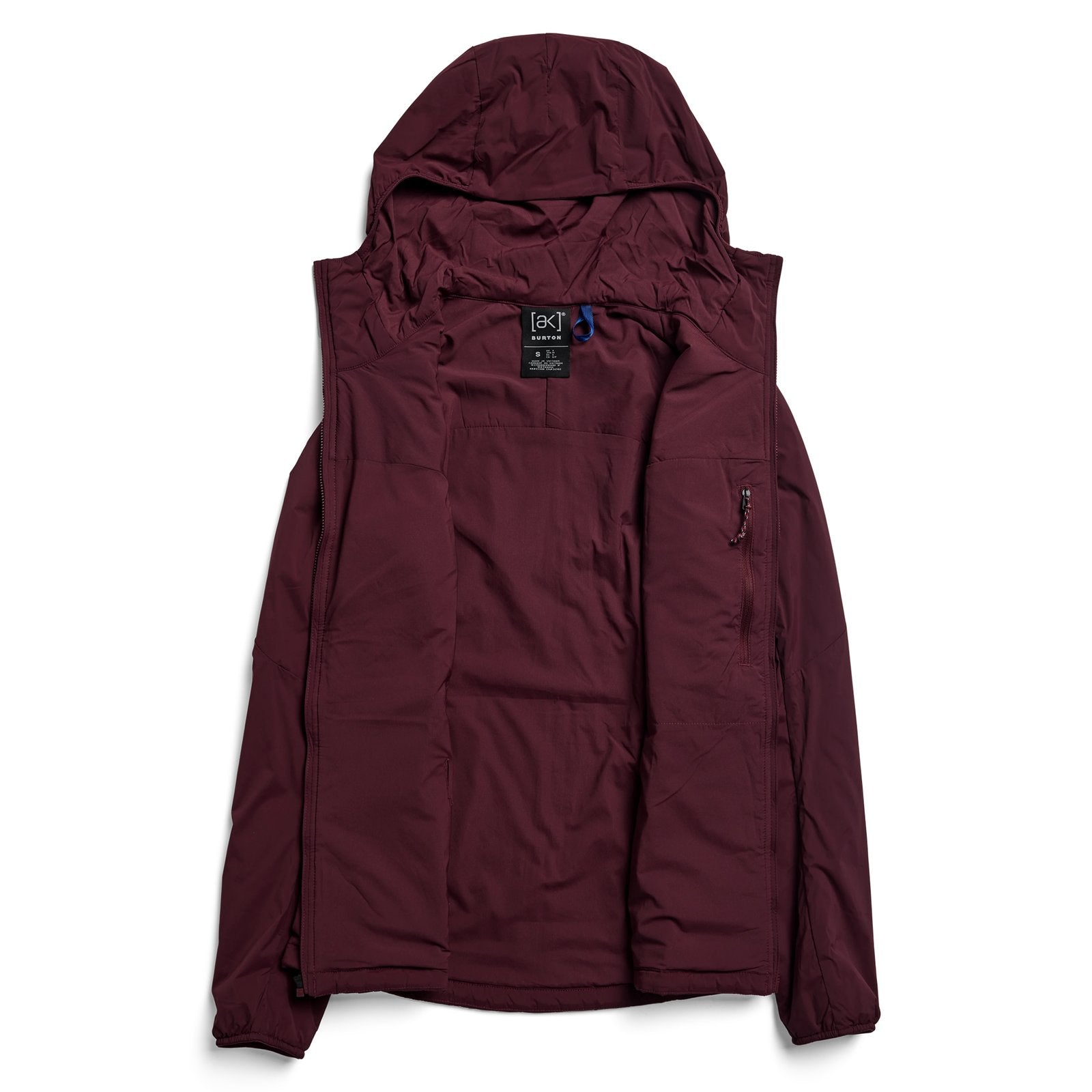 Womens [Ak] Helium Hooded Stretch Insulated Jacket True Black - Image 22