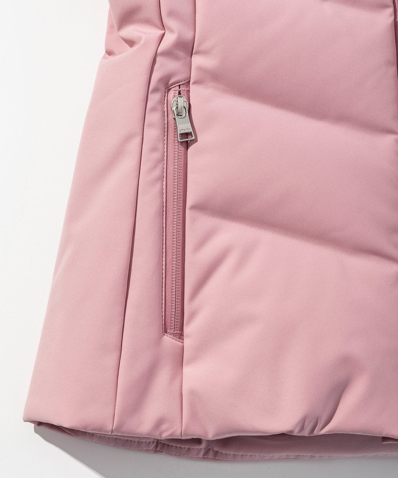 Womens Seamless Down Jacket Light Pink - Image 34