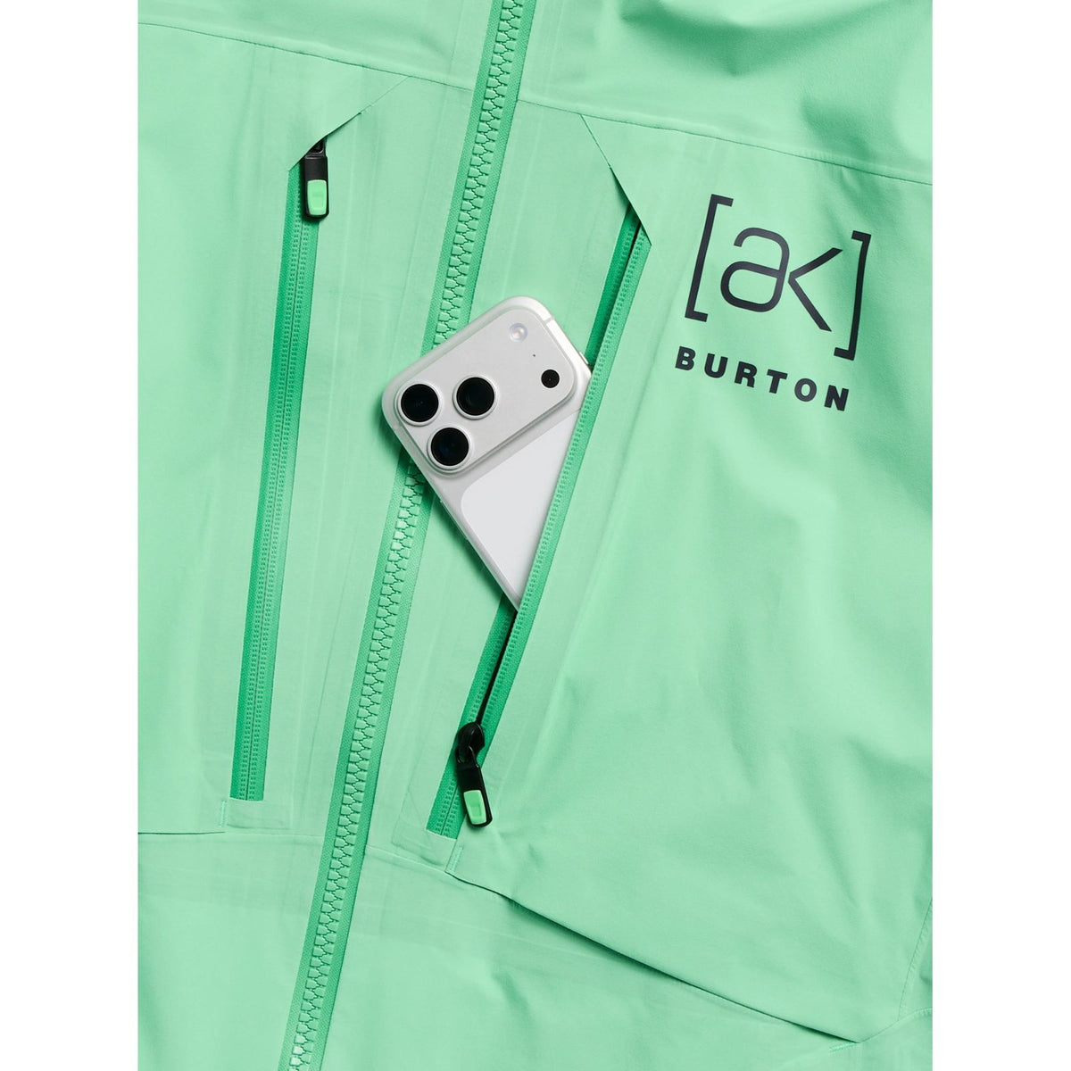 Mens [Ak] Hover Gore-Tex C-Knit 3L Stretch Jacket Green Voltage - Image 35