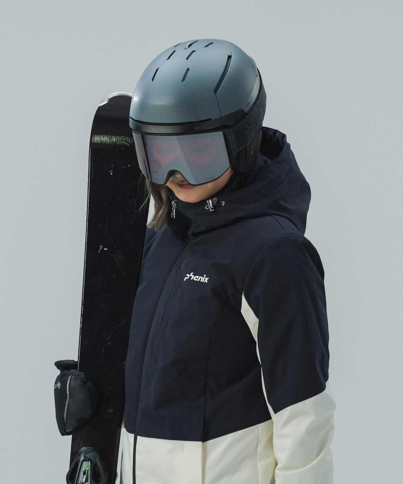 Womens Mist Layer Jacket Dark Navy - Image 35