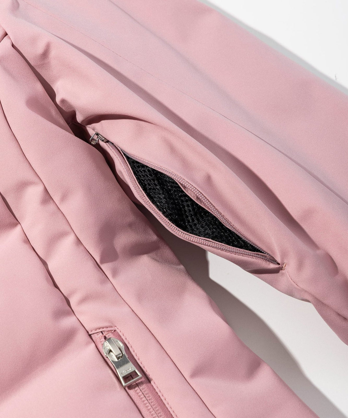 Womens Seamless Down Jacket Light Pink - Image 36
