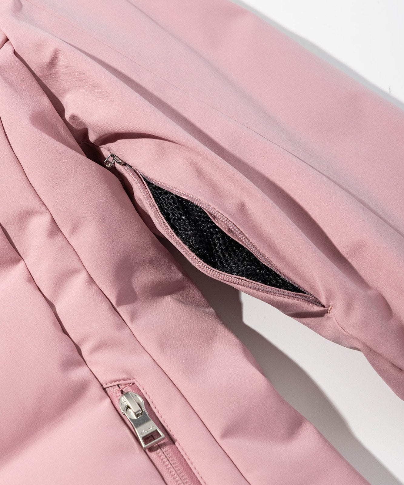 Womens Seamless Down Jacket Light Pink - Image 36