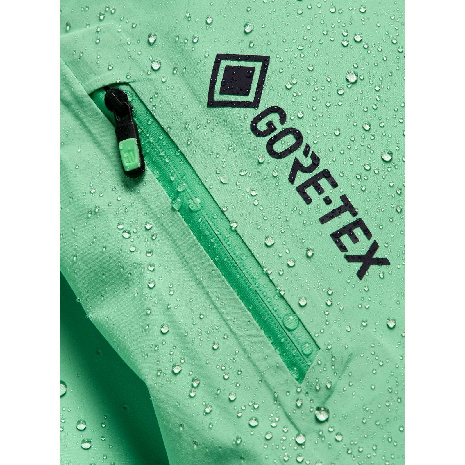 Mens [Ak] Hover Gore-Tex C-Knit 3L Stretch Jacket Green Voltage - Image 38