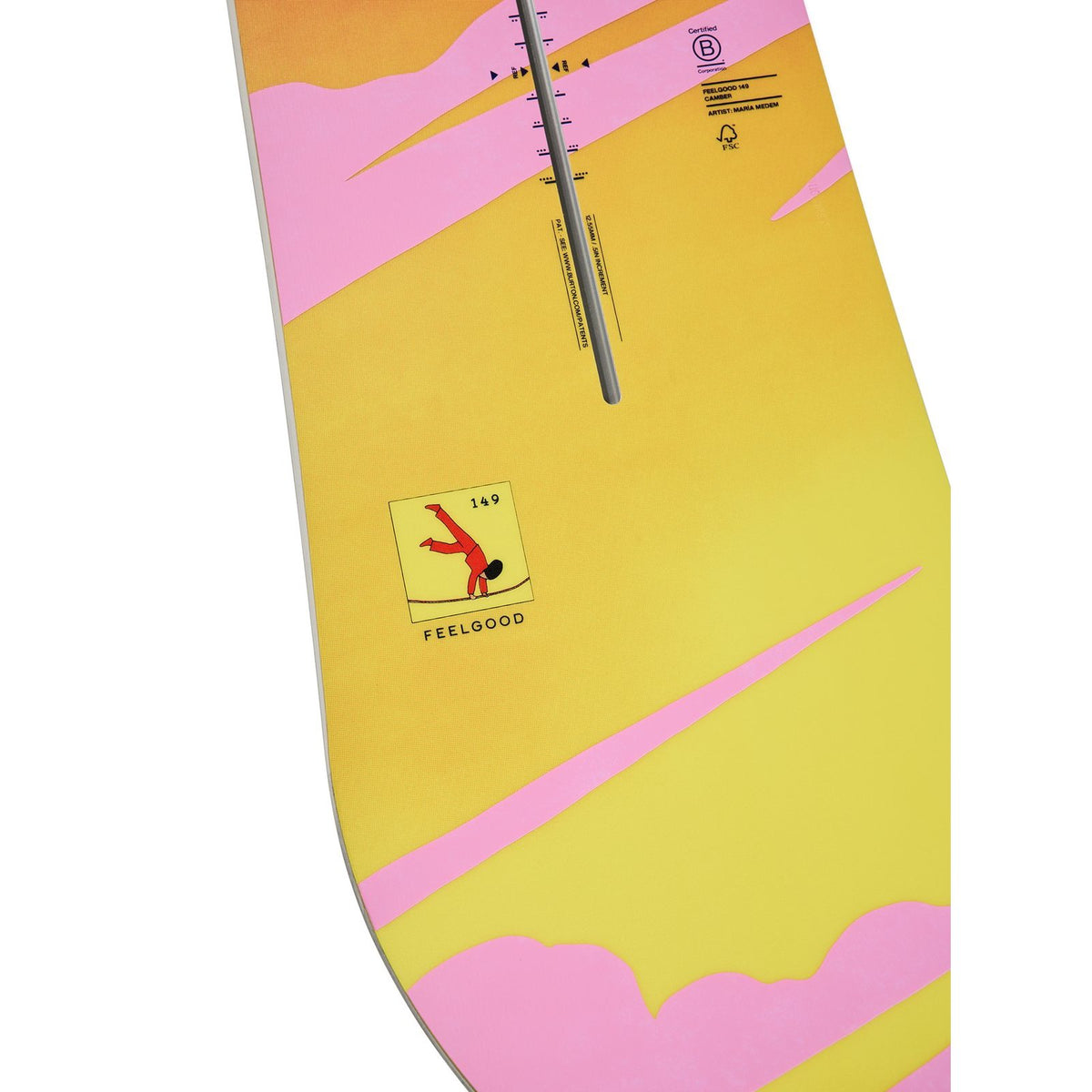 Womens Feelgood Camber Snowboard Tight Rope - Image 3