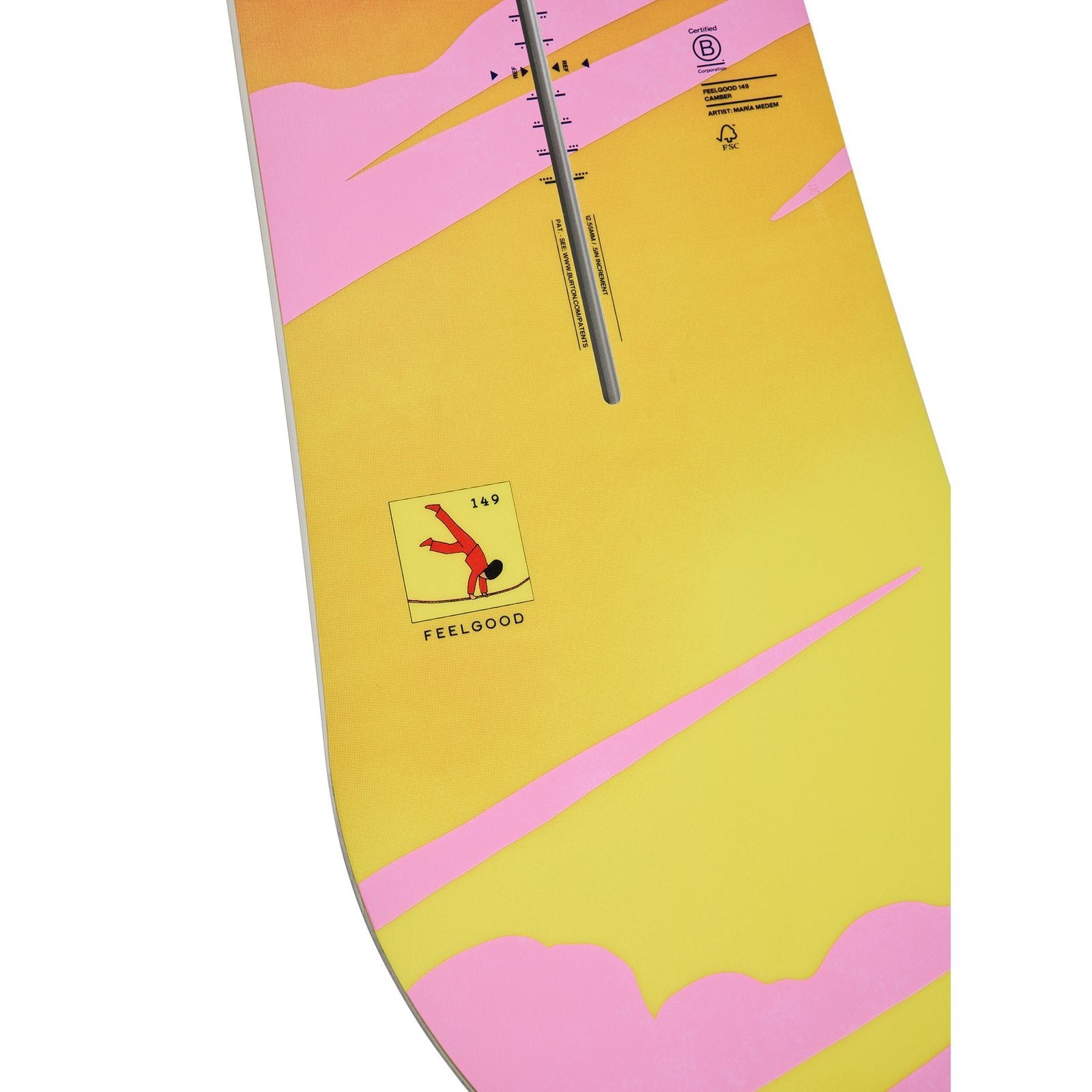 Womens Feelgood Camber Snowboard Tight Rope - Image 3