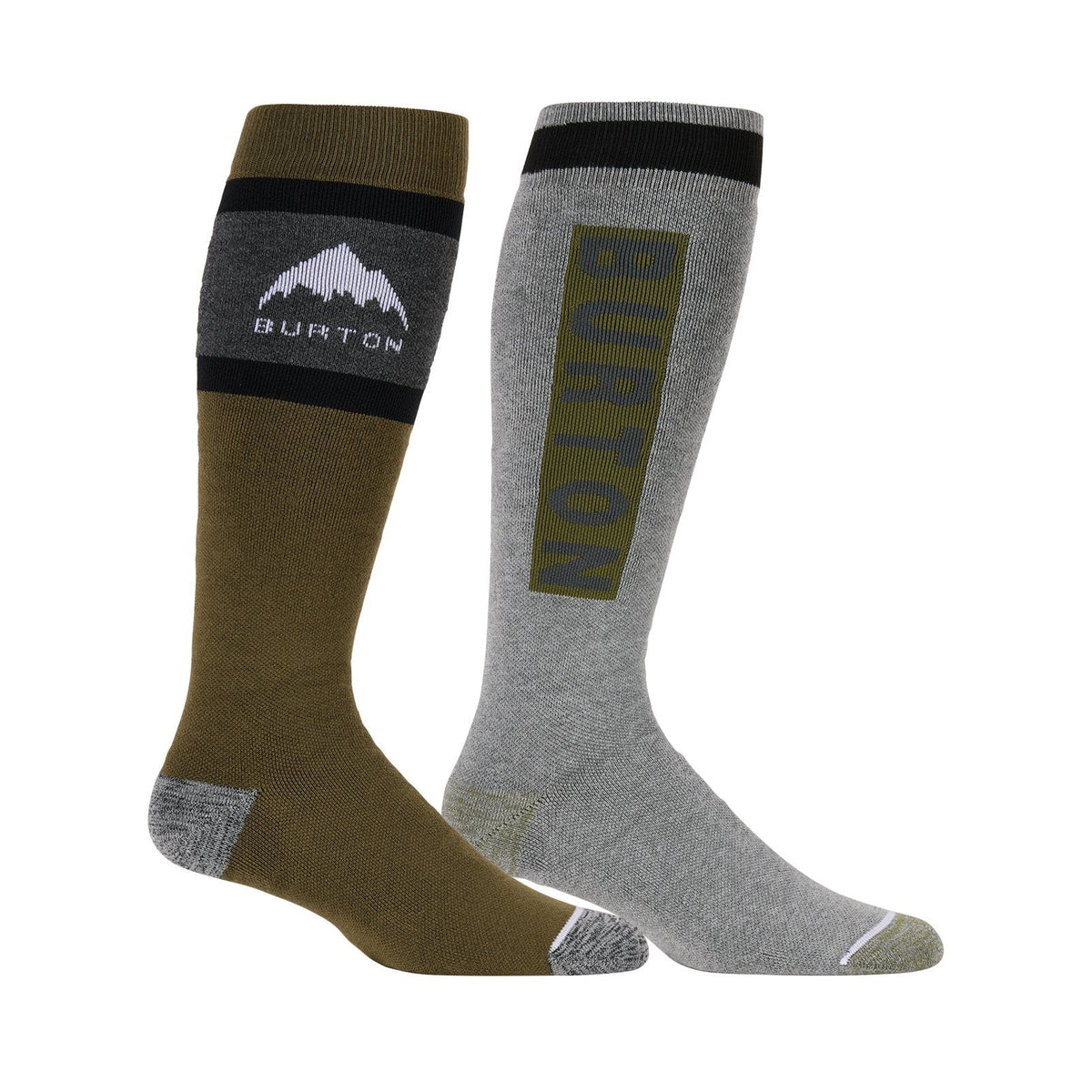 Mens Weekend Midweight Socks (2 Pack) Dried Moss - Image 3