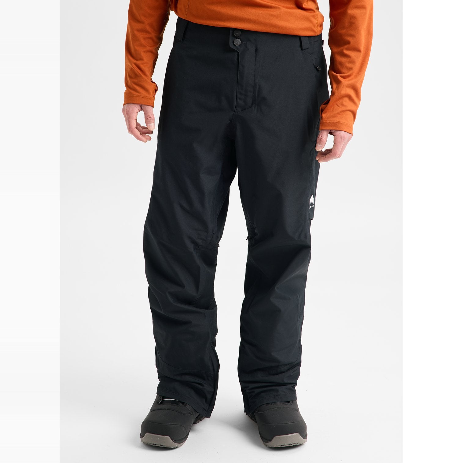 Mens Reserve 2L Tall Pants True Black - Image 3