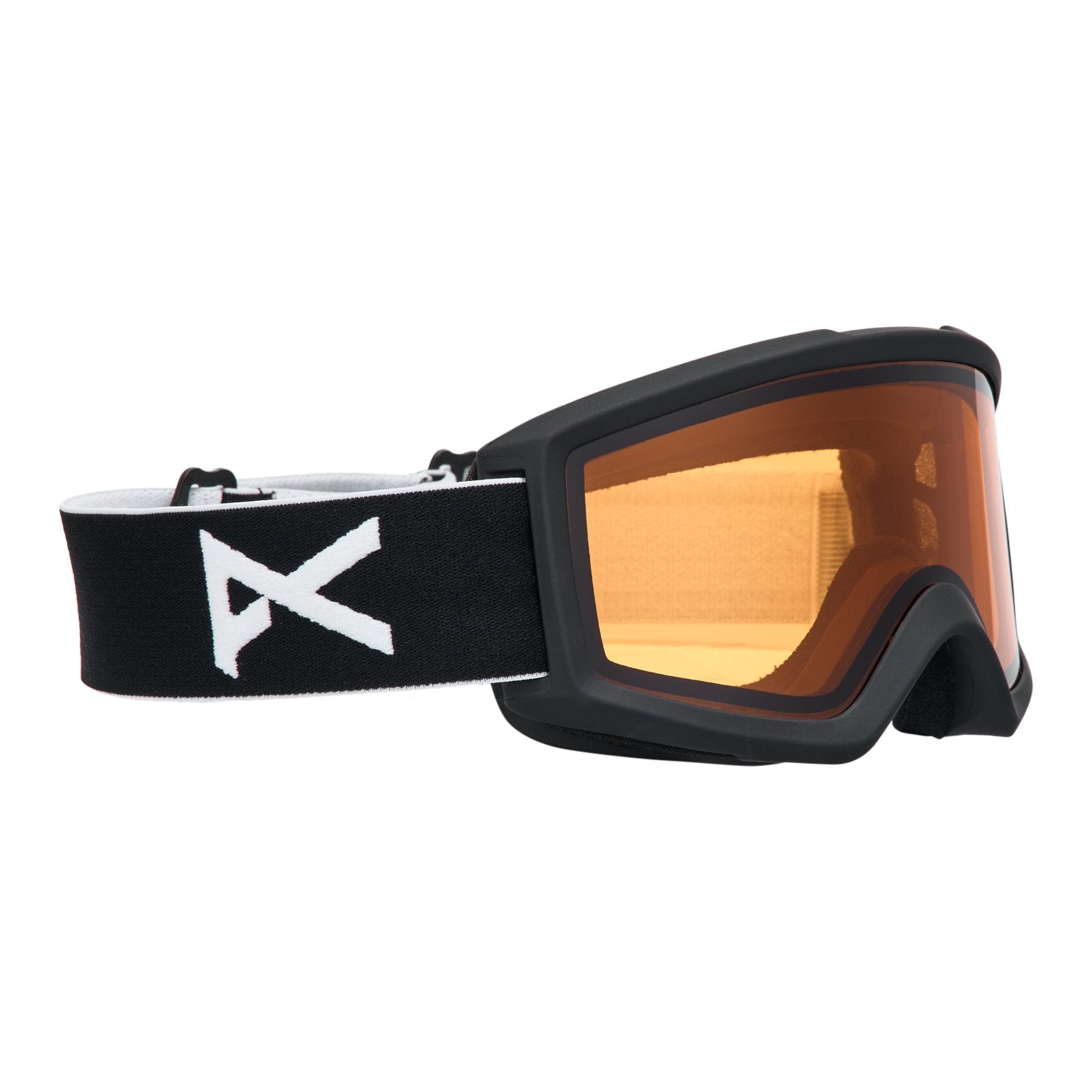 Helix 2.0 Low Bridge Fit Goggles (Non-Mirror) Black - Amber Lens (55% / S1) - Image 3