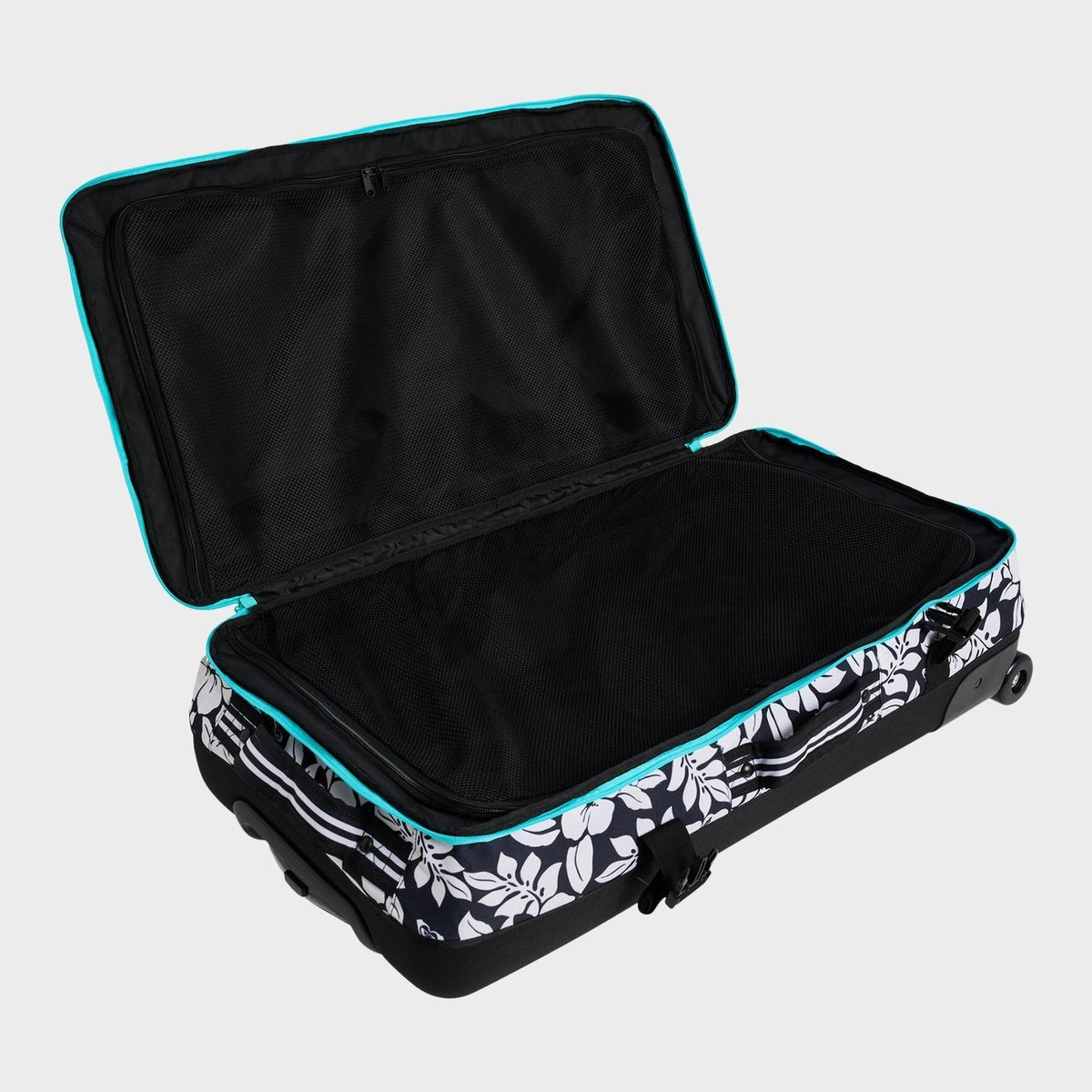 Womens Big Souvenir Roller Suitcase Anthracite The Moves Floral - Image 3