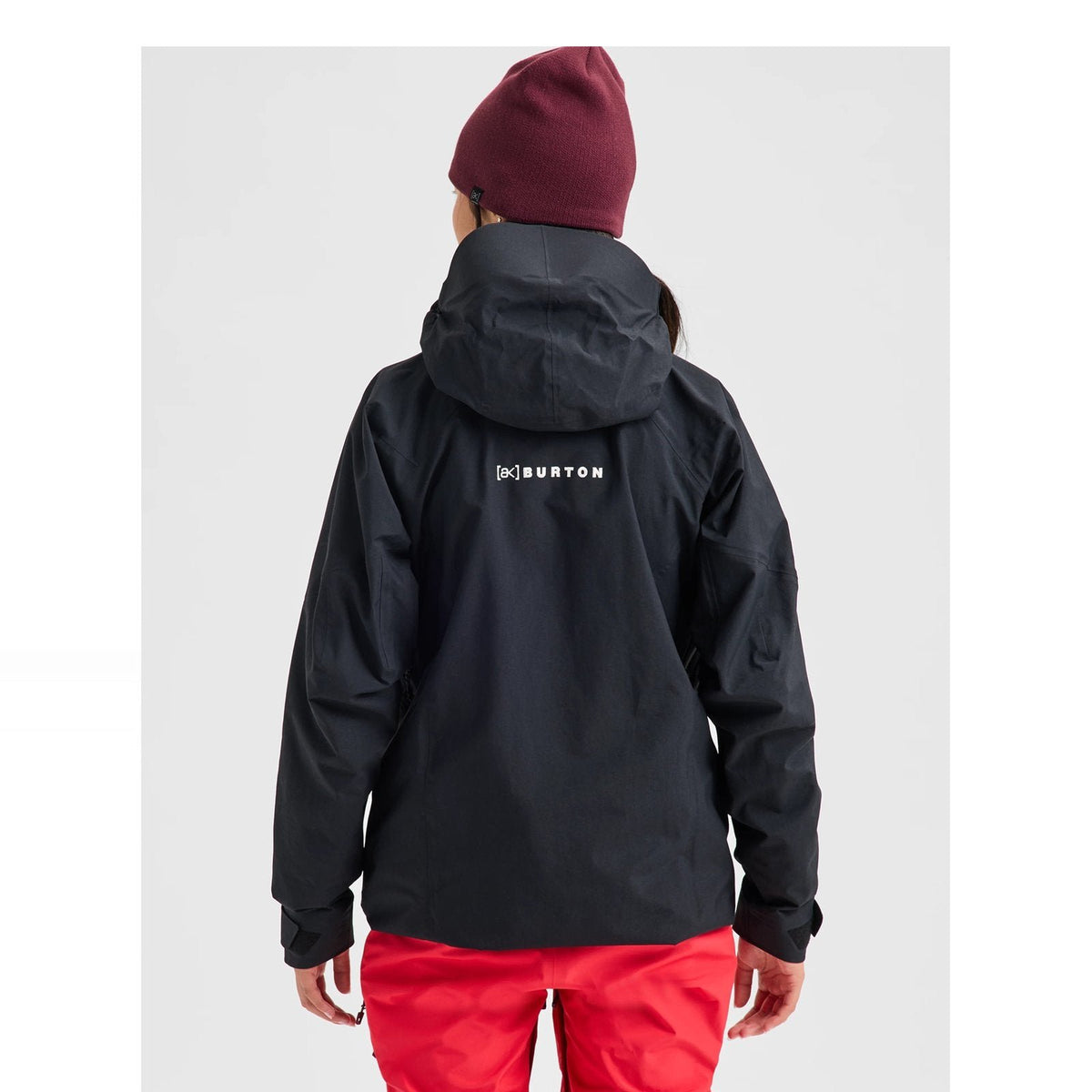 Womens [Ak] Cyclic Gore-Tex 2L Jacket True Black - Image 3