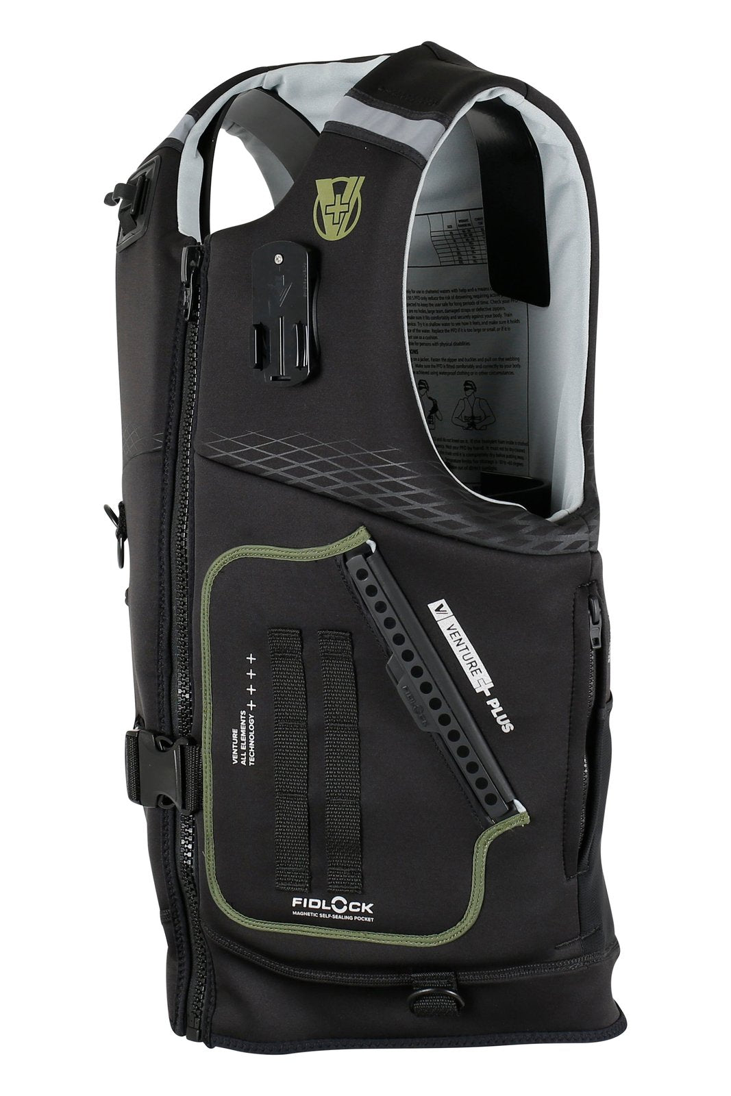 Mens Venture Plus Life Jacket Black - Image 3