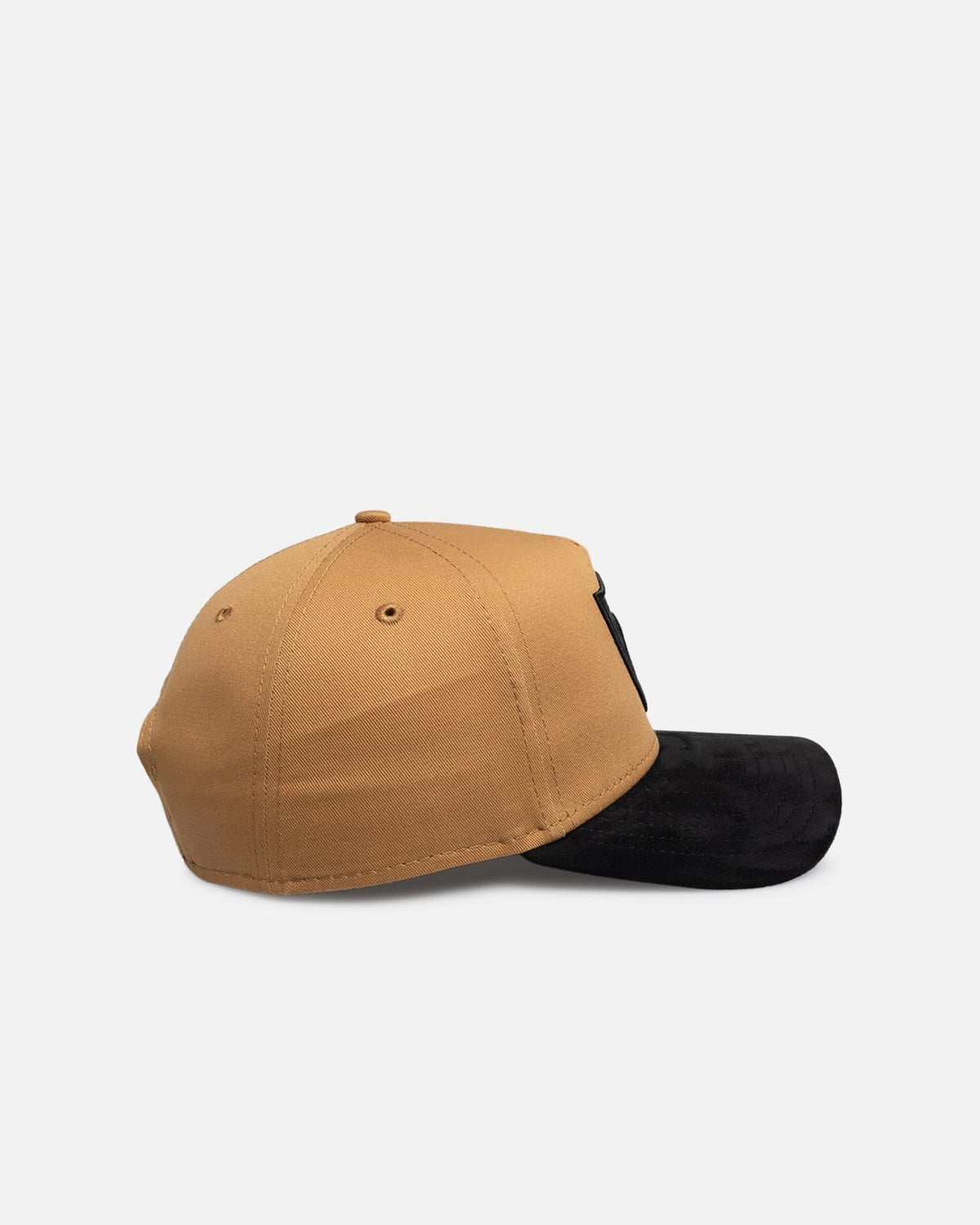 Las Vegas Raiders 9FORTY A-Frame Snapback - Wheat Black Suede - Image 3