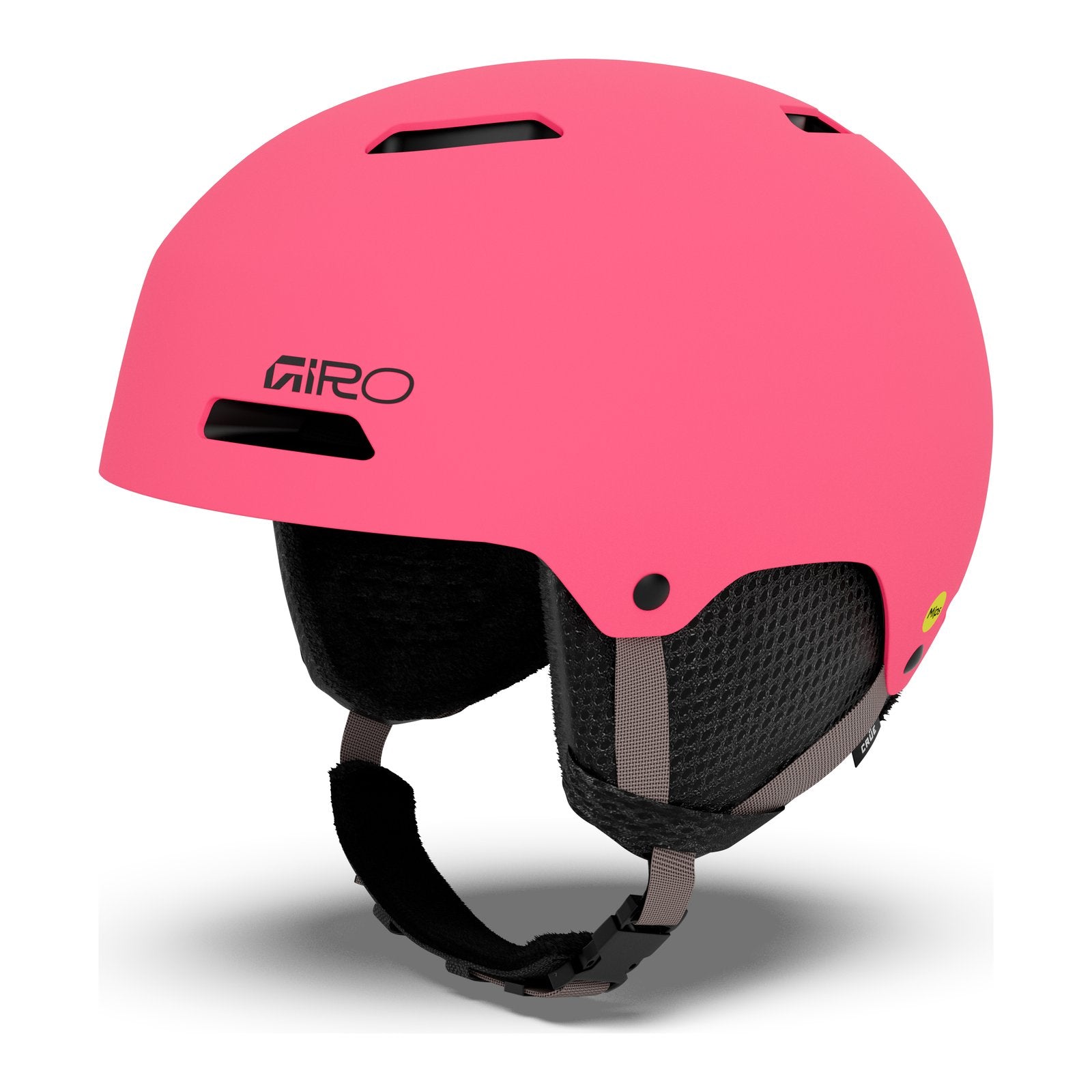 Crue MIPS Matte Neon Pink - Image 3