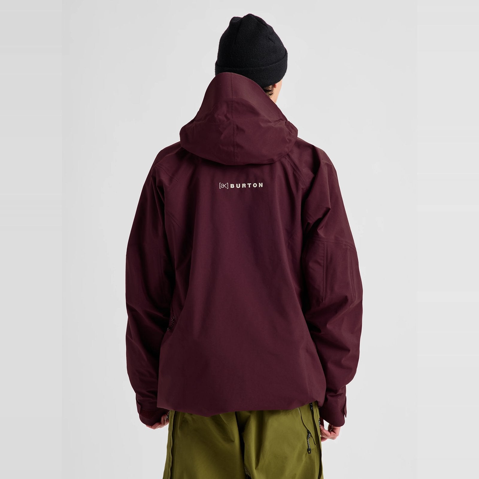 Mens [Ak] Swash Synthetic Insulated Gore-Tex 2L Jacket Rum Raisin - Image 3