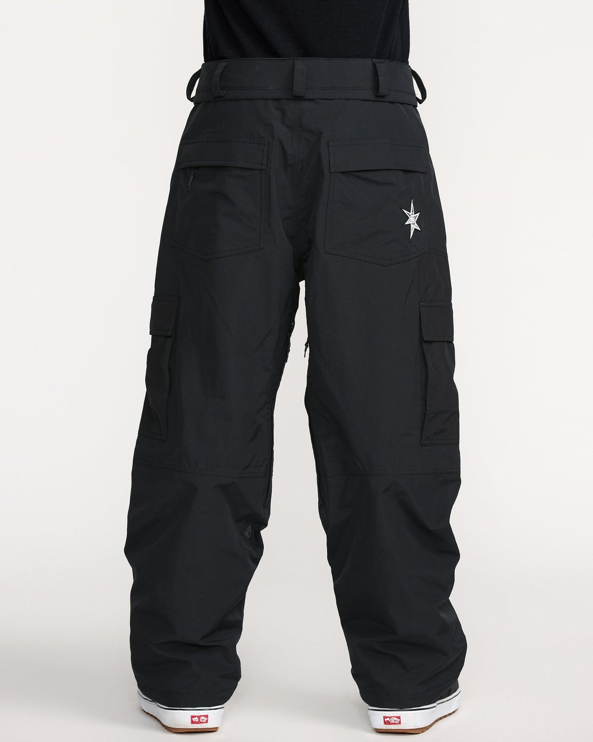 Mens Longo Gore-Tex Pant Black - Image 3